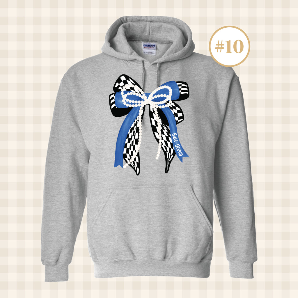 QHS Blue Devils | Adult Size Hooded Sweatshirt