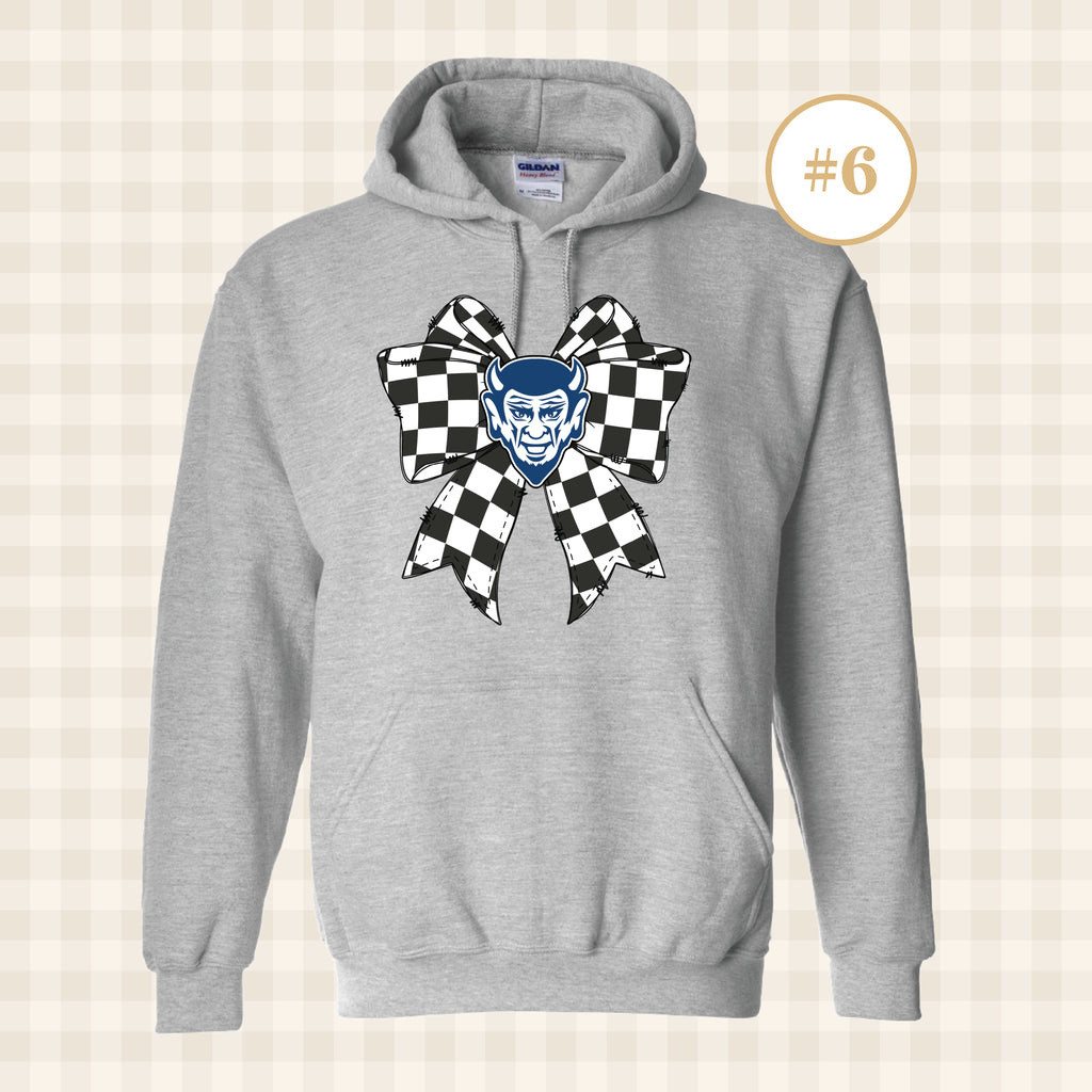 QHS Blue Devils | Adult Size Hooded Sweatshirt