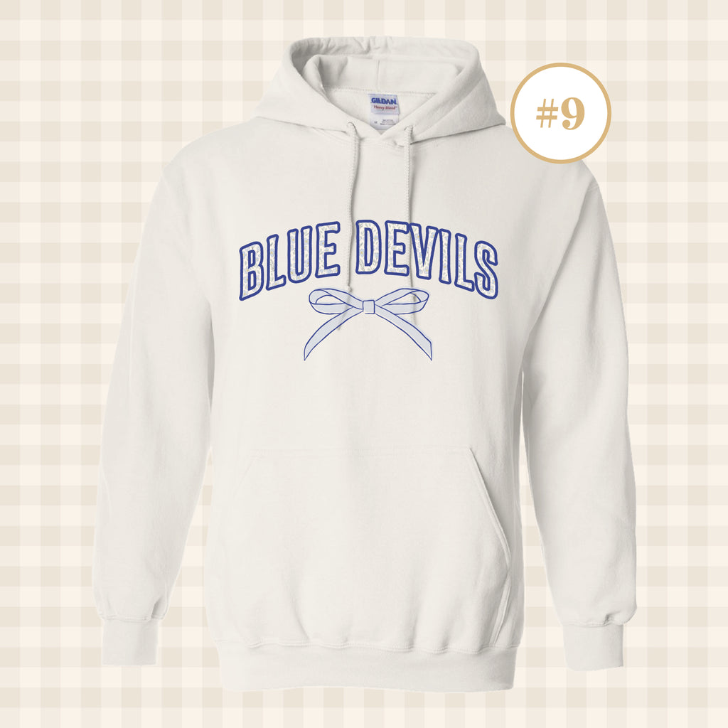 QHS Blue Devils | Adult Size Hooded Sweatshirt