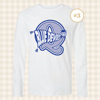 QHS Blue Devils | Adult Size Long Sleeve T-Shirts