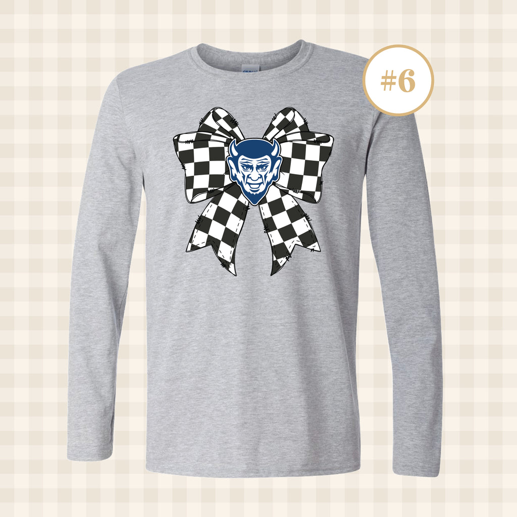 QHS Blue Devils | Adult Size Long Sleeve T-Shirts