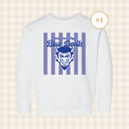 QHS Blue Devils | Toddler Size Crewneck Sweatshirts