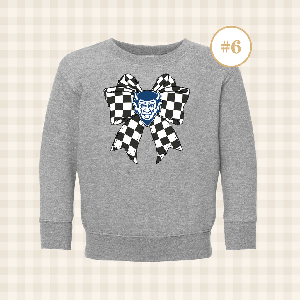 QHS Blue Devils | Toddler Size Crewneck Sweatshirts