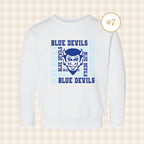 QHS Blue Devils | Toddler Size Crewneck Sweatshirts