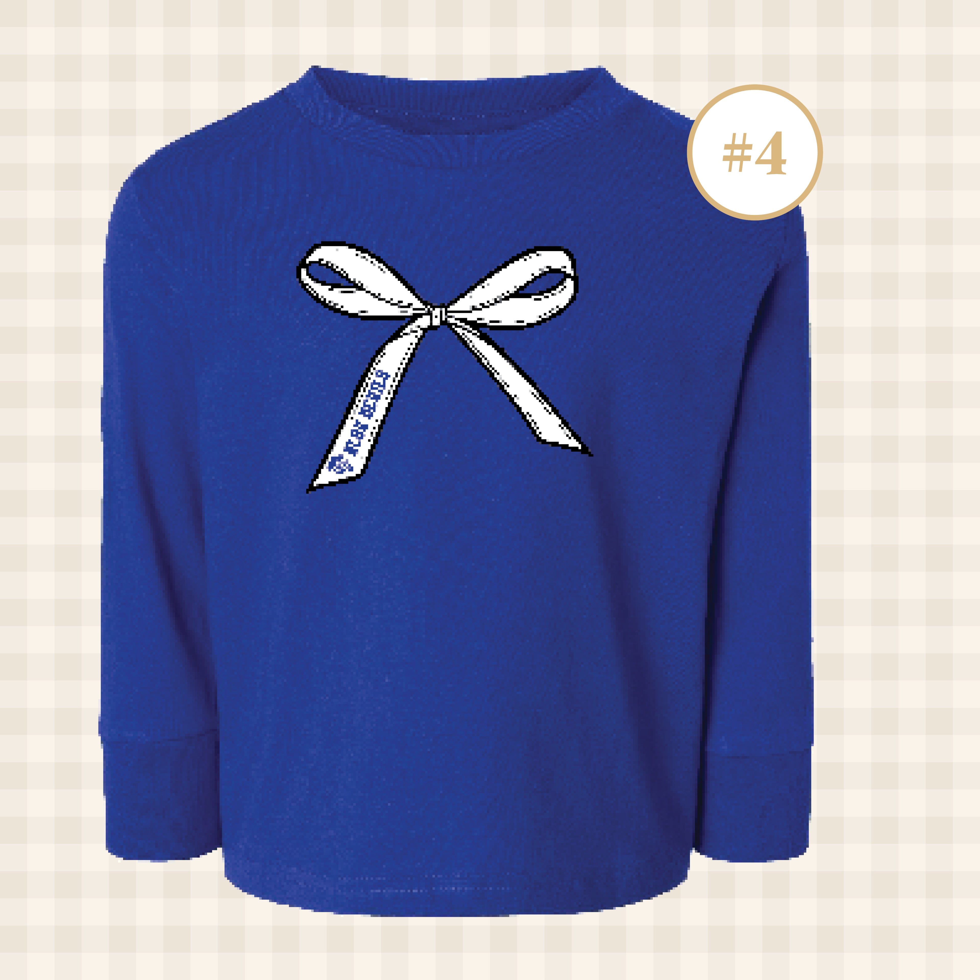 QHS Blue Devils | Toddler Size Long Sleeve T-Shirts