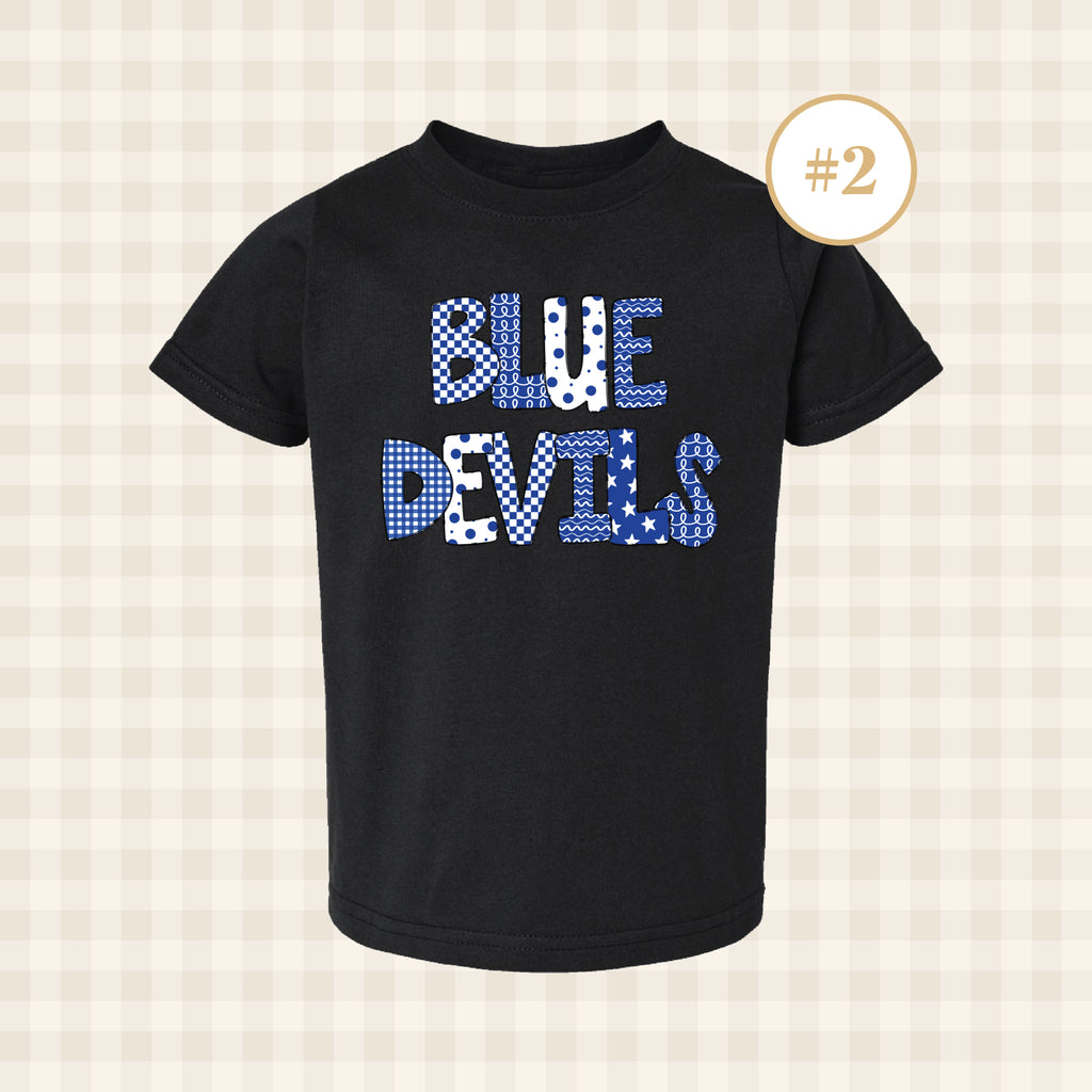 QHS Blue Devils | Toddler Size T-Shirts