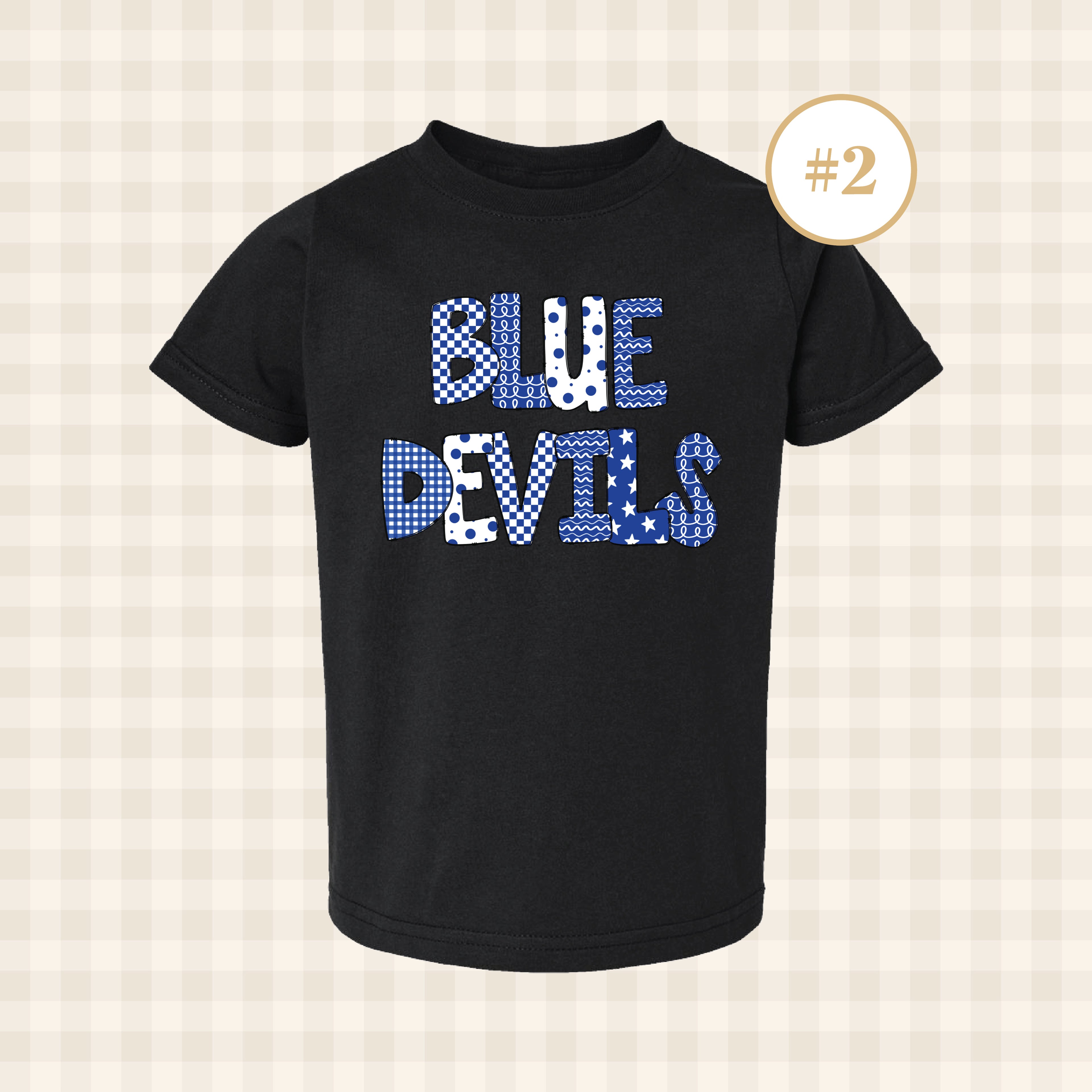QHS Blue Devils | Toddler Size T-Shirts