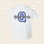 QHS Blue Devils | Toddler Size T-Shirts