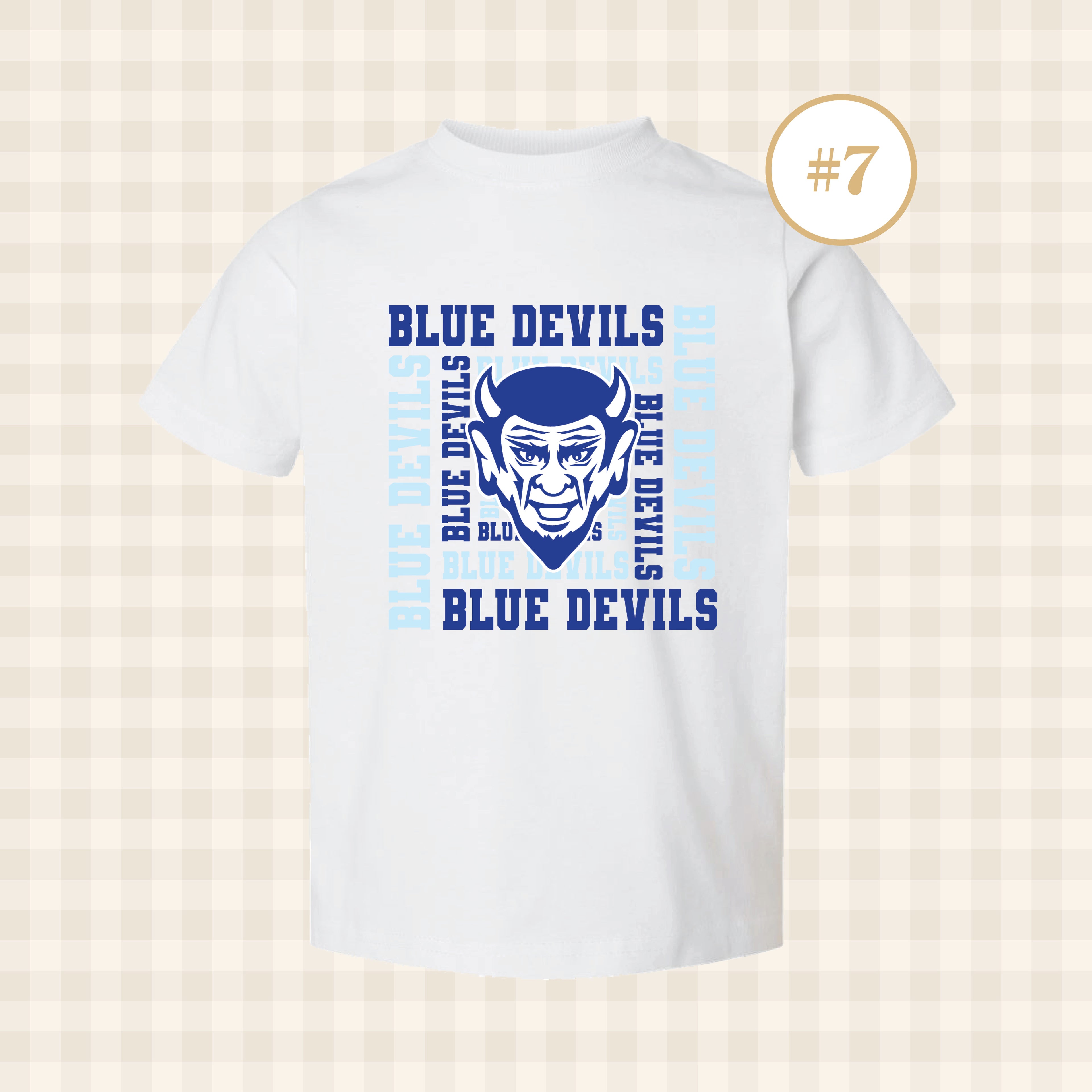 QHS Blue Devils | Toddler Size T-Shirts