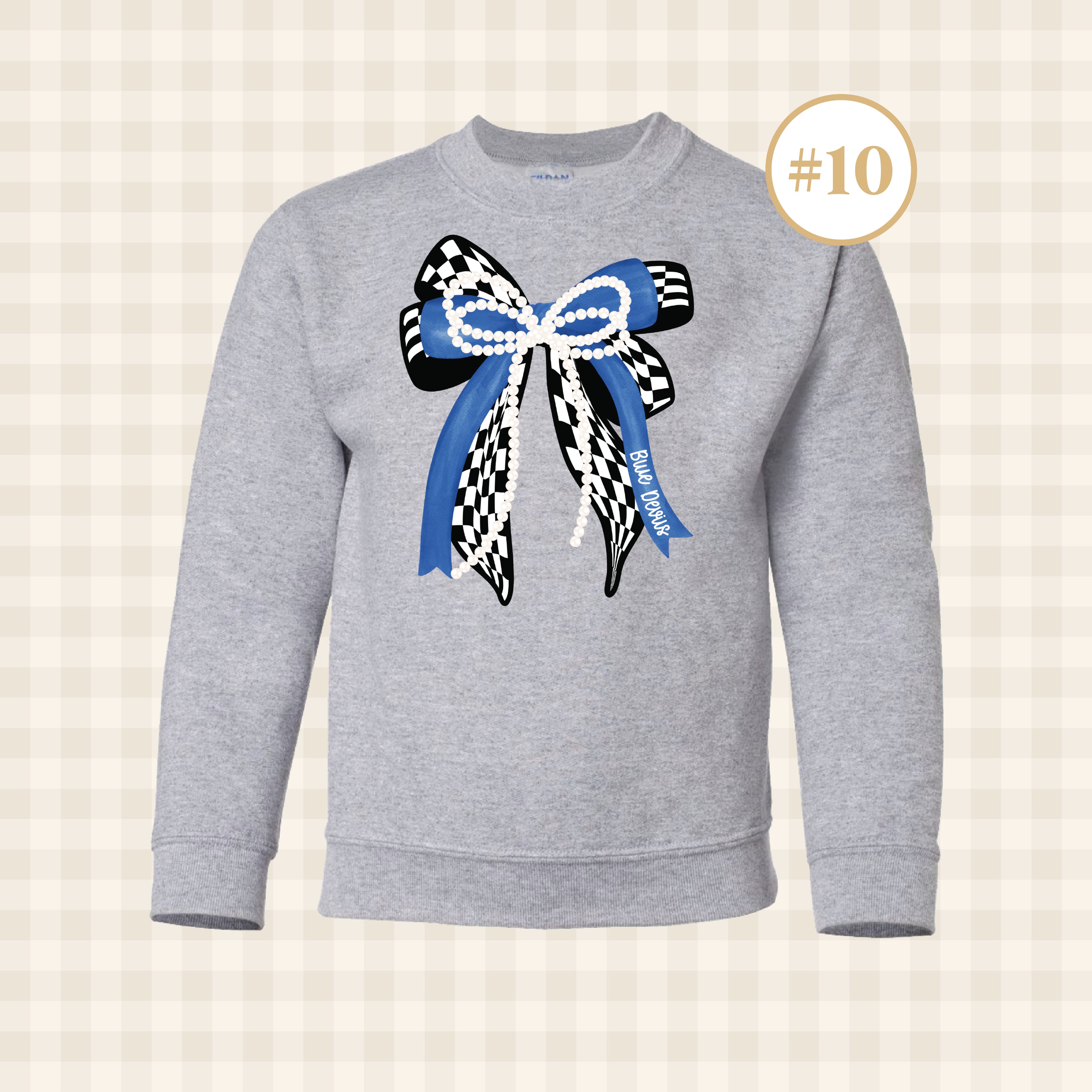 QHS Blue Devils | Youth Size Crewneck Sweatshirt