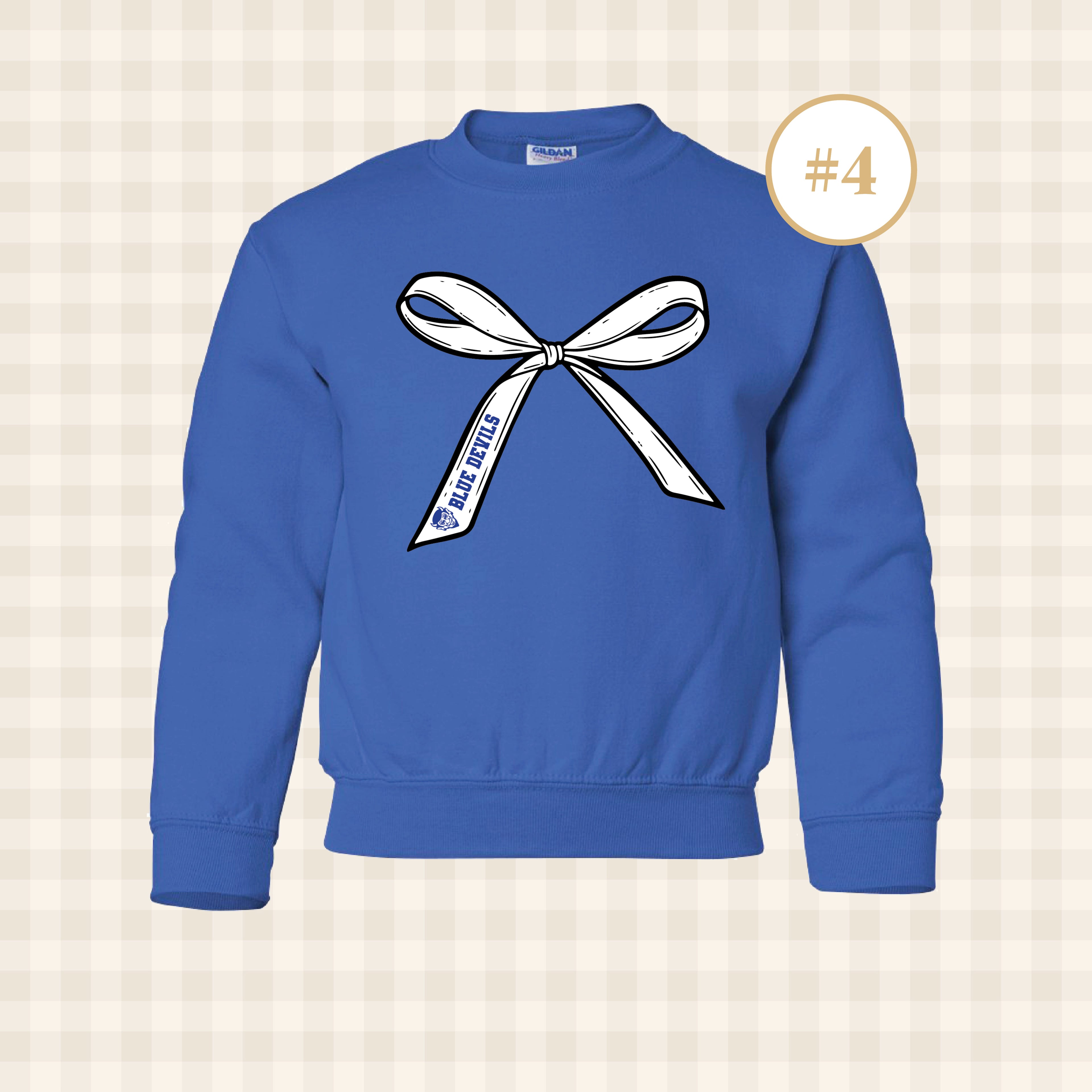QHS Blue Devils | Youth Size Crewneck Sweatshirt