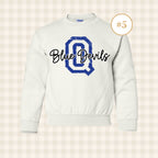 QHS Blue Devils | Youth Size Crewneck Sweatshirt