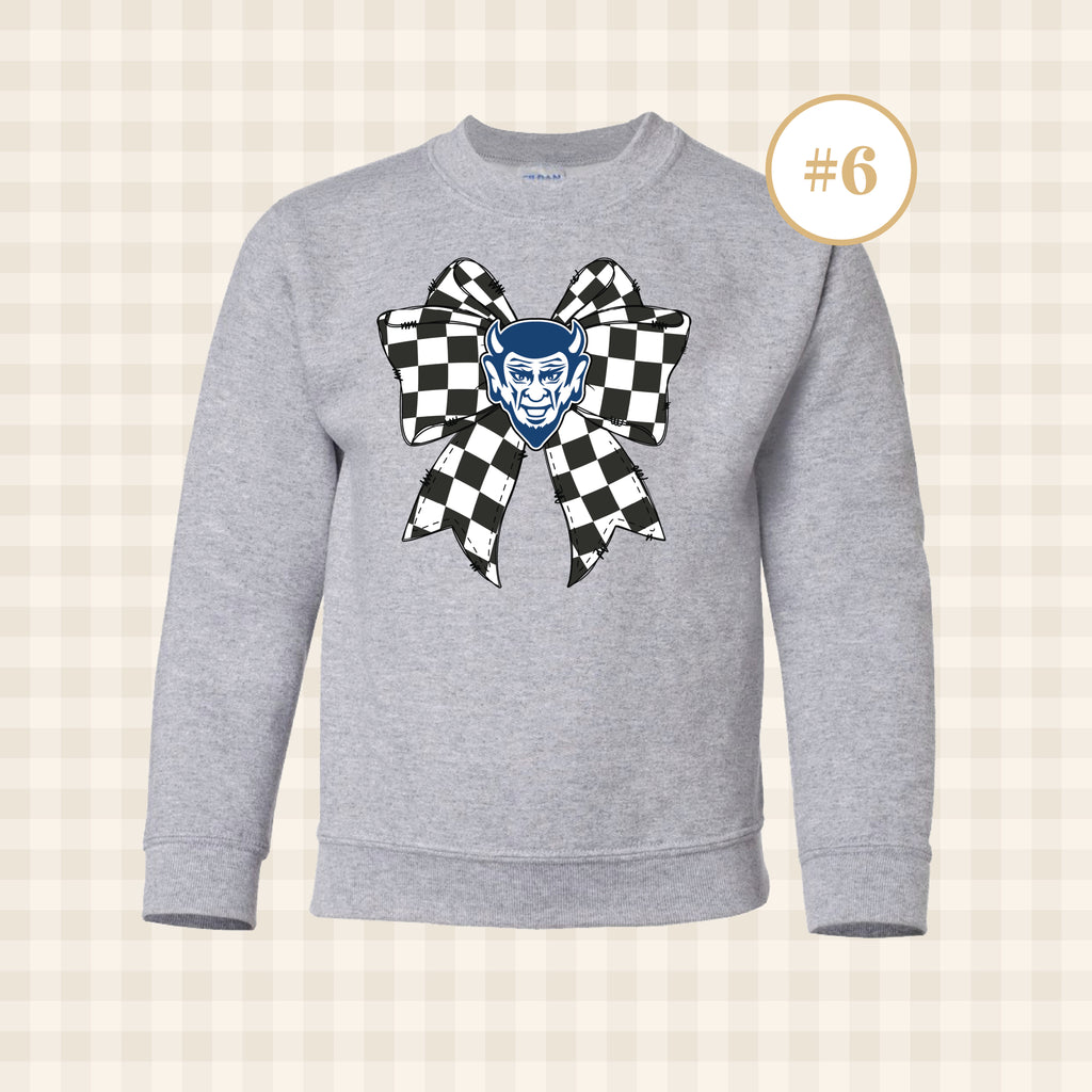 QHS Blue Devils | Youth Size Crewneck Sweatshirt