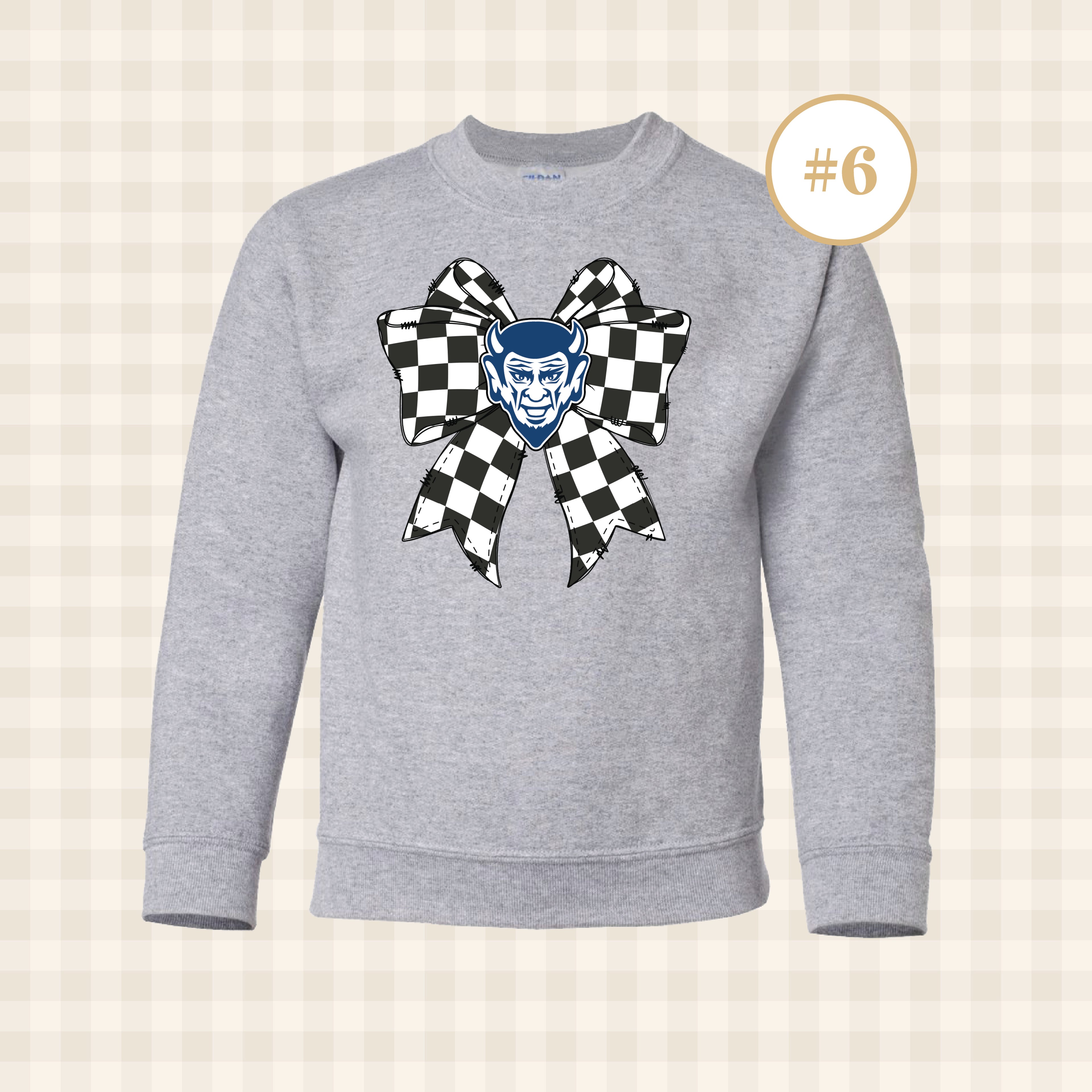 QHS Blue Devils | Youth Size Crewneck Sweatshirt