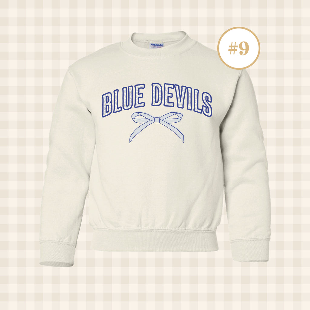 QHS Blue Devils | Youth Size Crewneck Sweatshirt