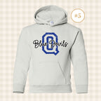 QHS Blue Devils | Youth Size Hooded Sweatshirt
