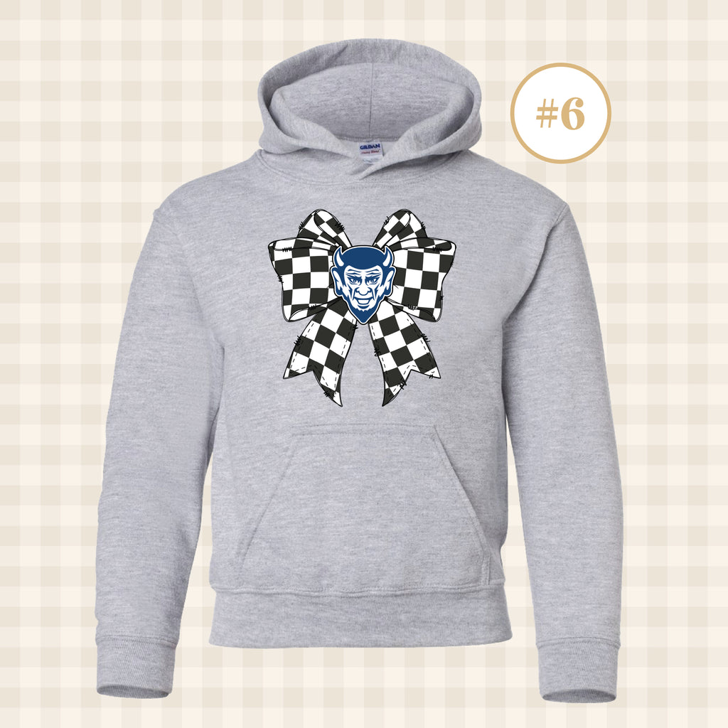 QHS Blue Devils | Youth Size Hooded Sweatshirt