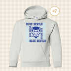 QHS Blue Devils | Youth Size Hooded Sweatshirt