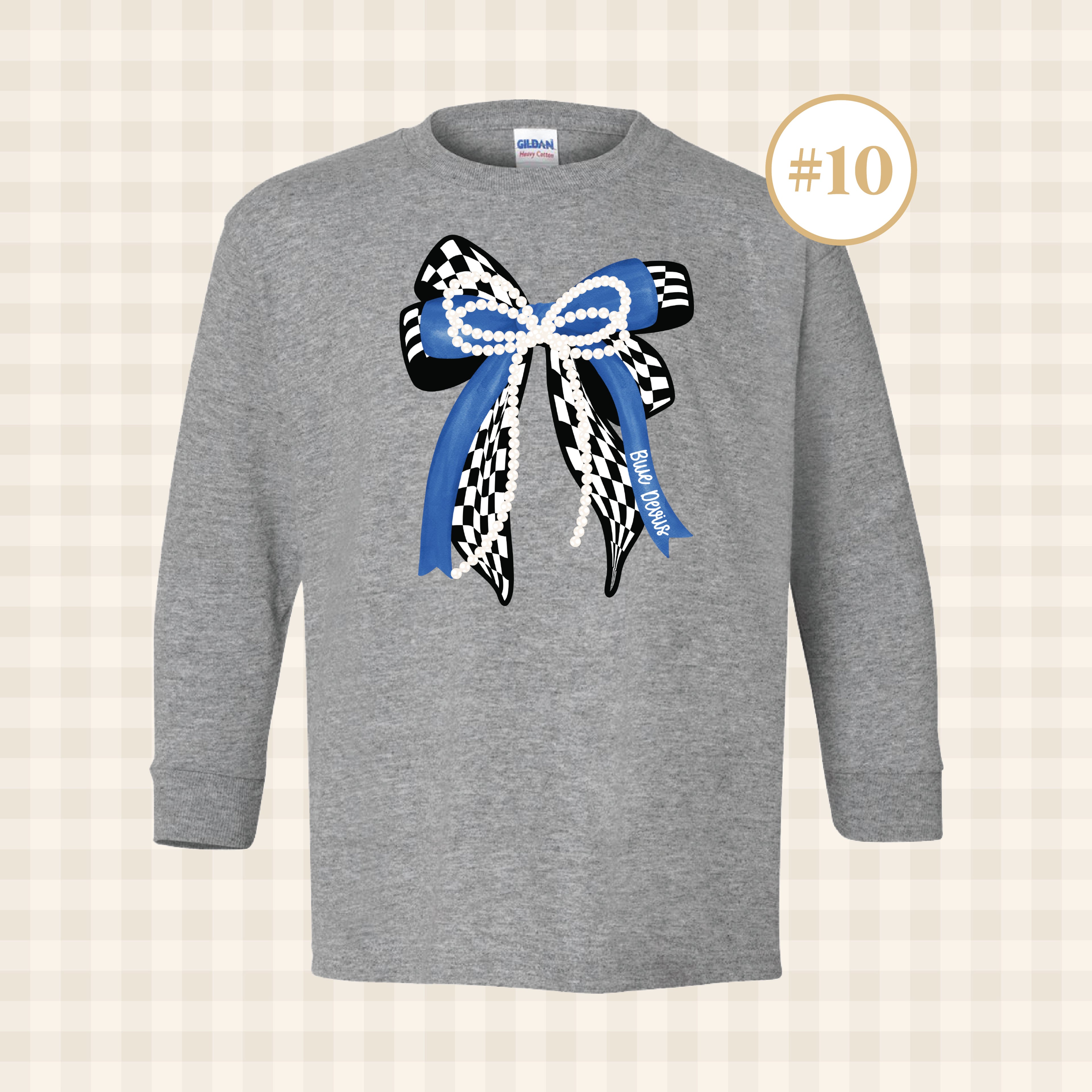 QHS Blue Devils | Youth Size Long Sleeve T-Shirts