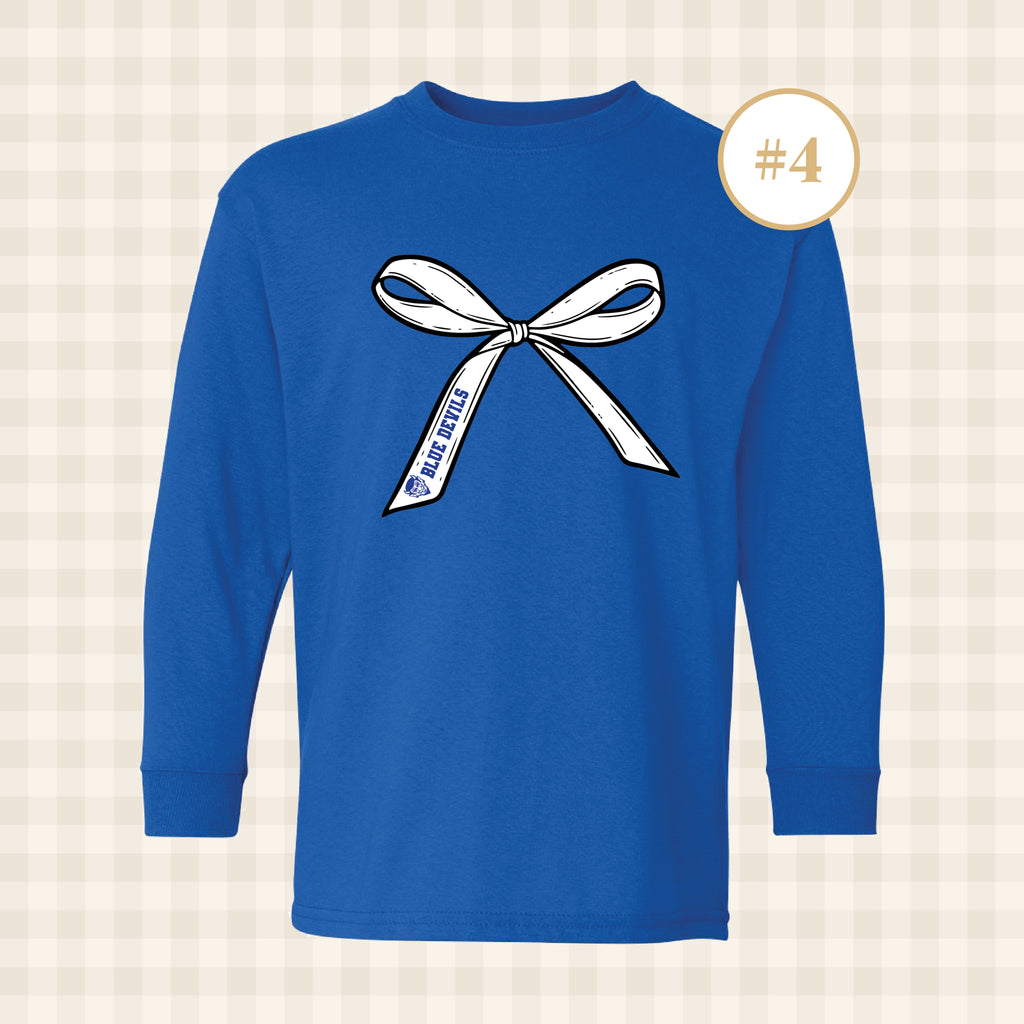 QHS Blue Devils | Youth Size Long Sleeve T-Shirts