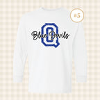 QHS Blue Devils | Youth Size Long Sleeve T-Shirts