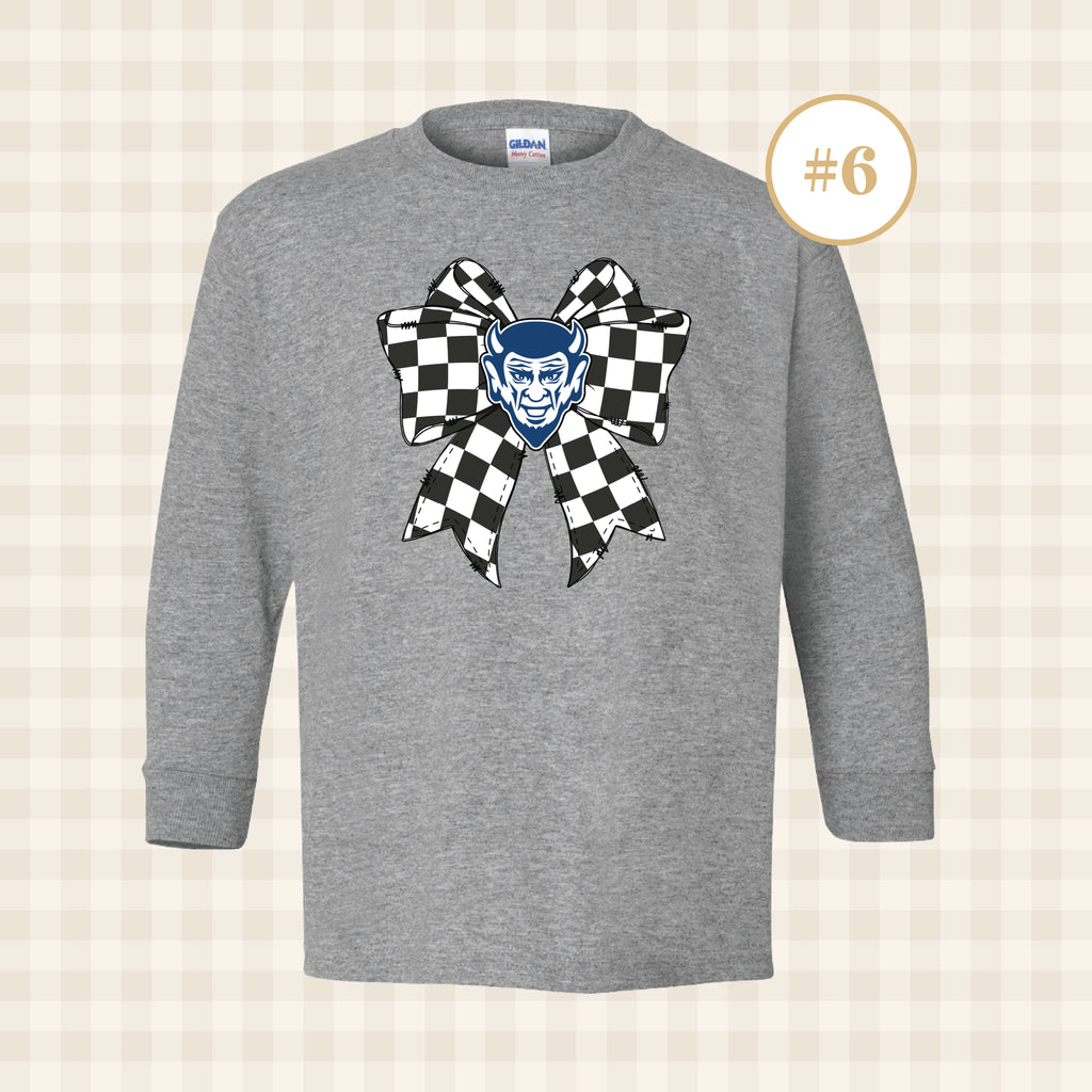 QHS Blue Devils | Youth Size Long Sleeve T-Shirts