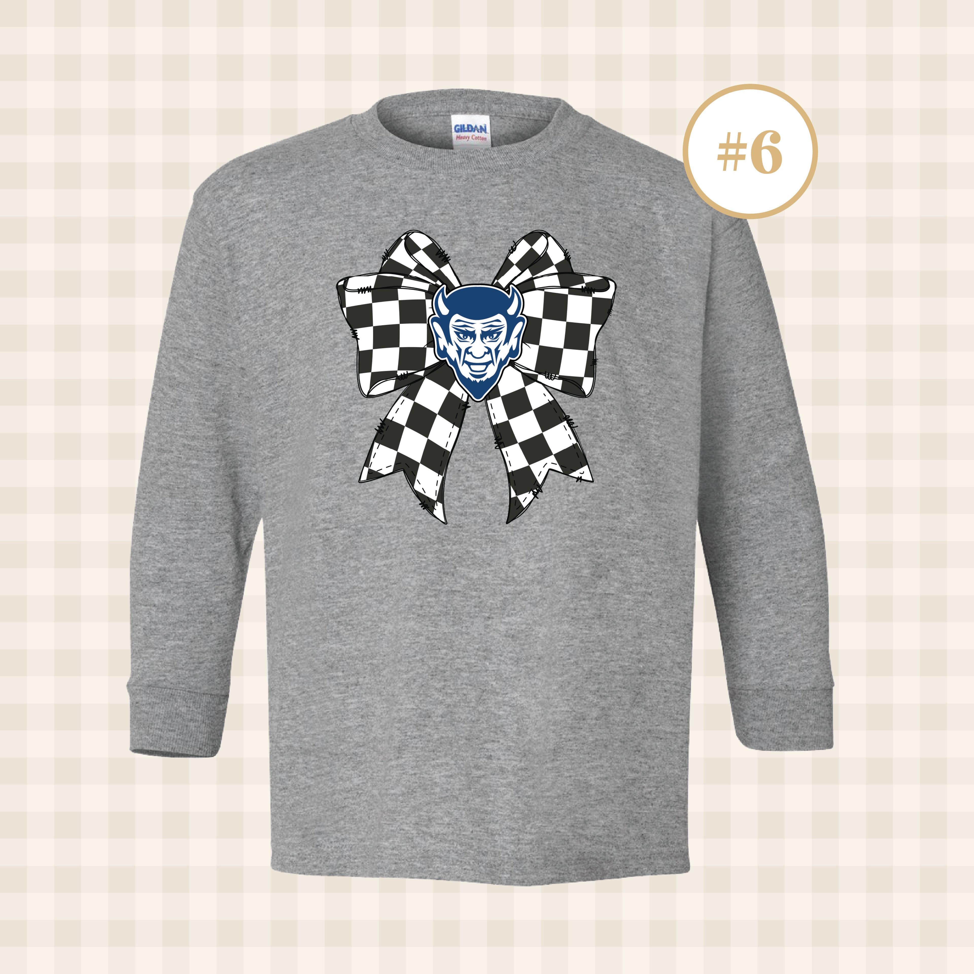 QHS Blue Devils | Youth Size Long Sleeve T-Shirts