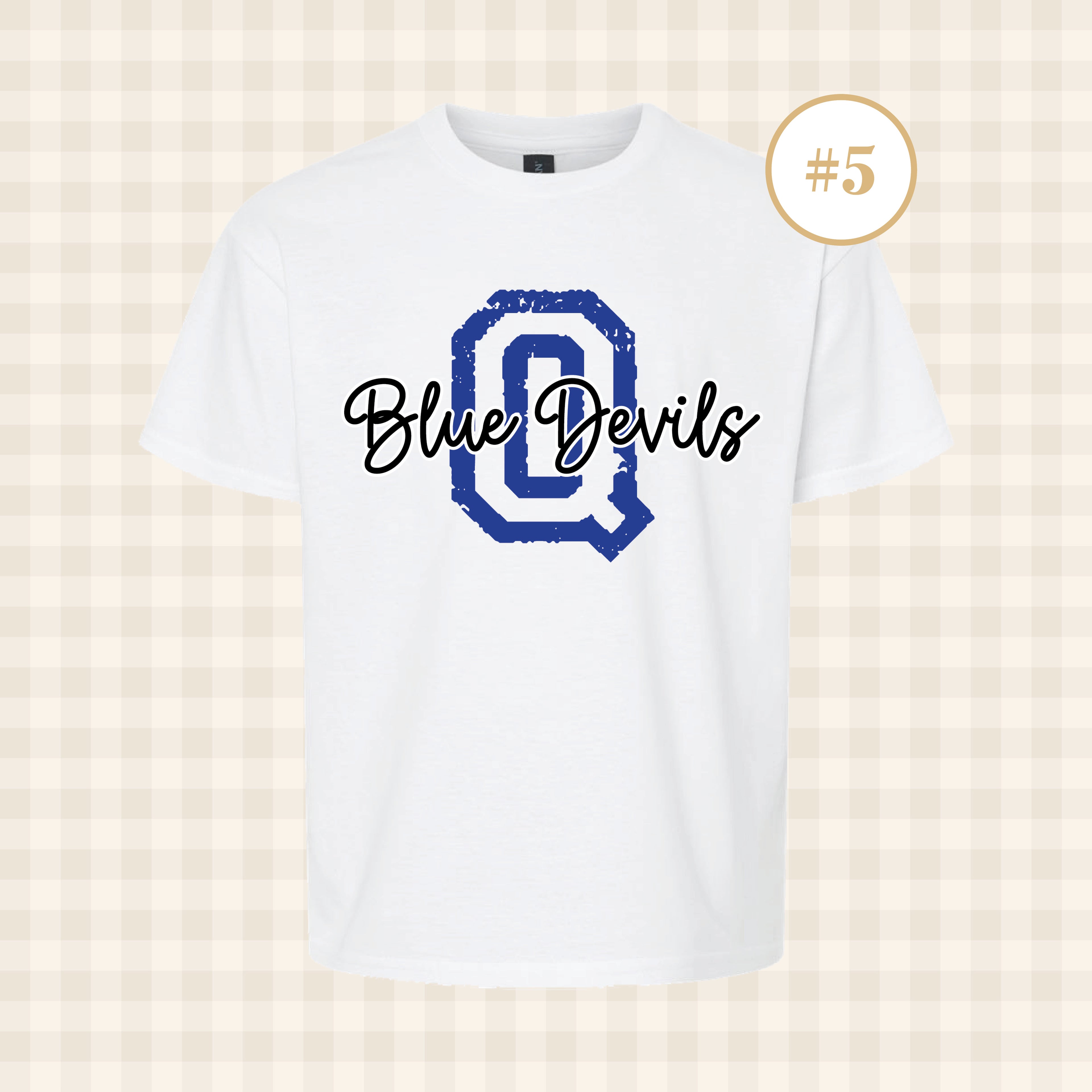 QHS Blue Devils | Youth Size T-Shirts