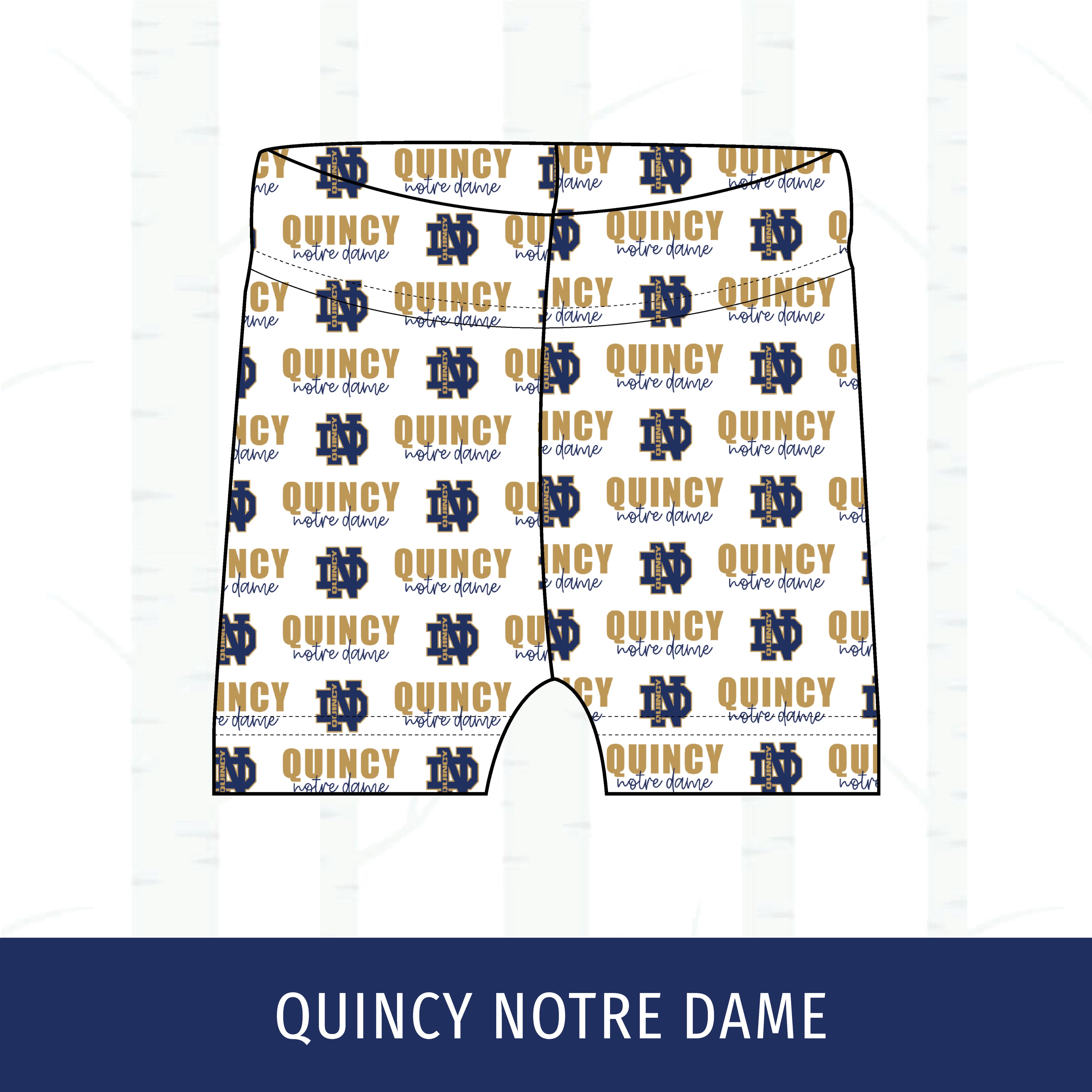 Quincy Notre Dame Two-Tone Bikers