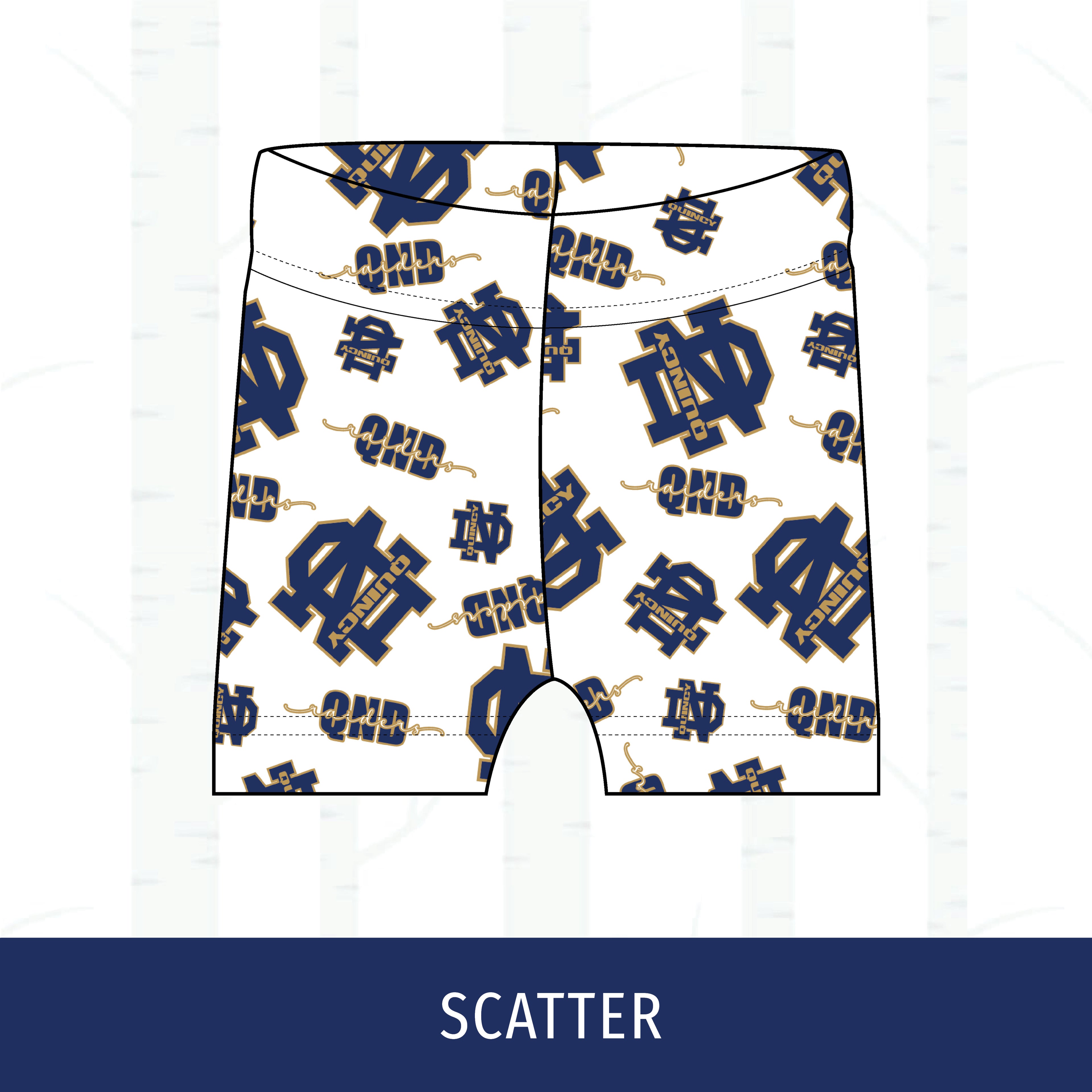 Quincy Notre Dame Two-Tone Bikers