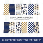 Quincy Notre Dame Two-Tone Bikers