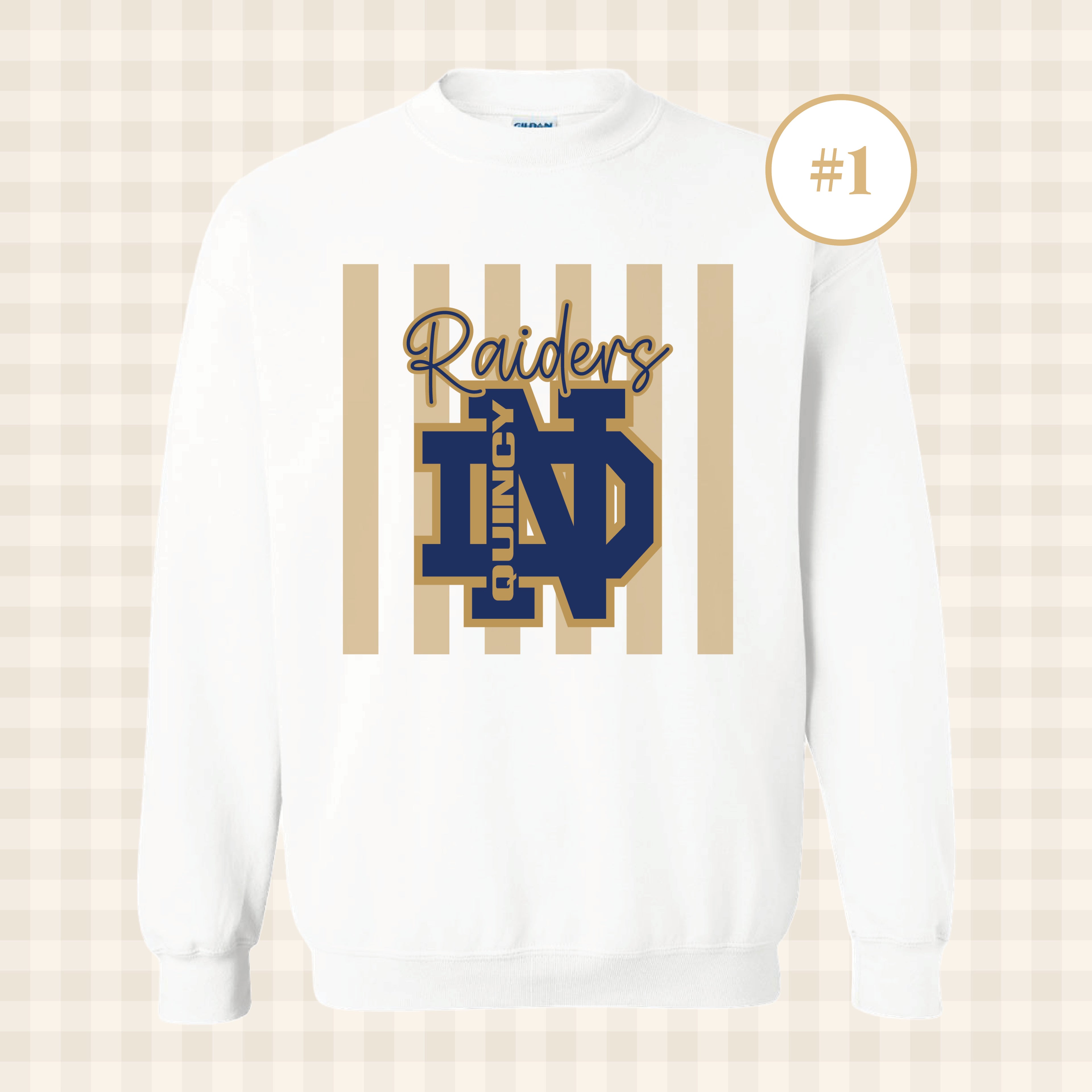 QND Raiders | Adult Size Crewneck Sweatshirt
