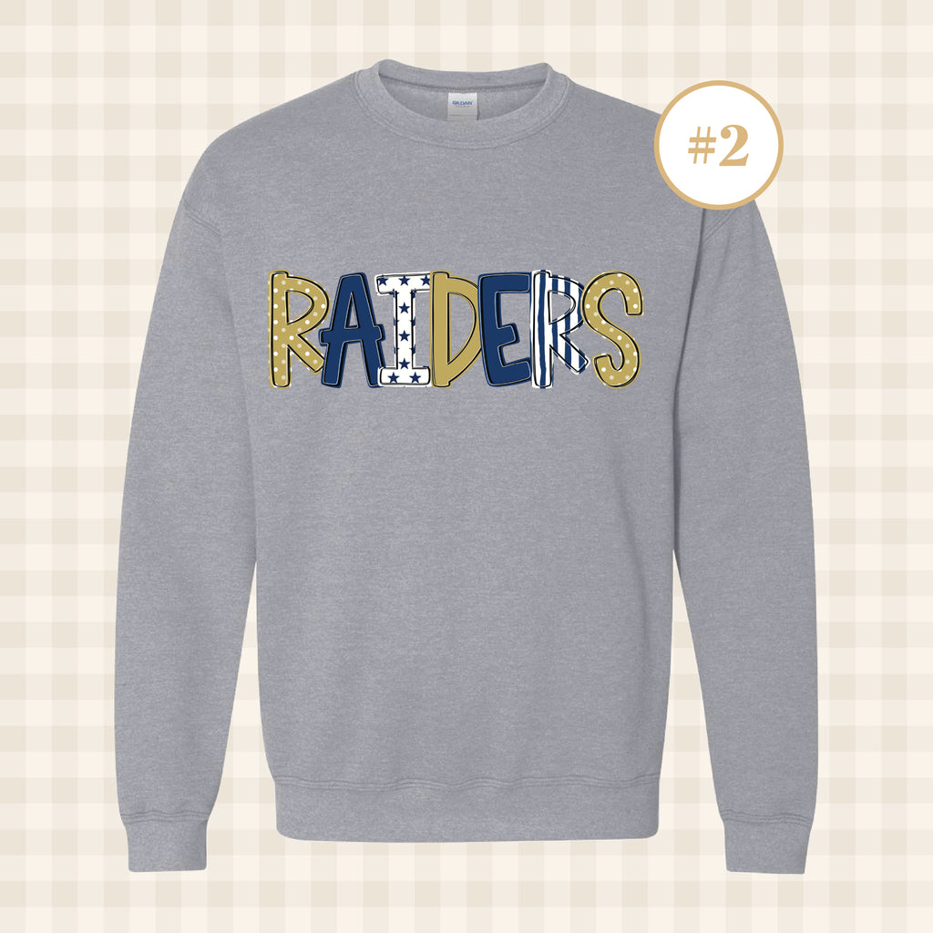 QND Raiders | Adult Size Crewneck Sweatshirt