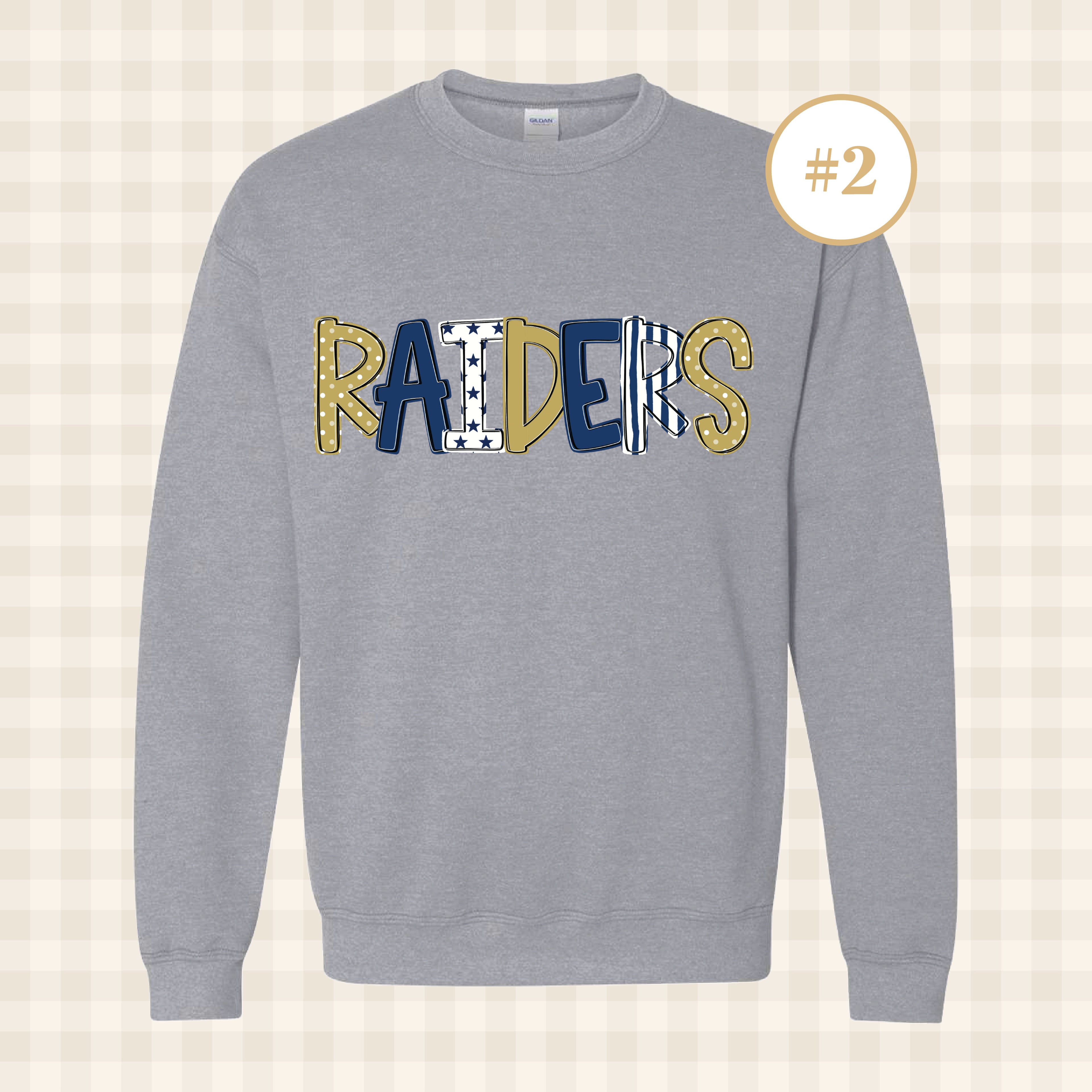 QND Raiders | Adult Size Crewneck Sweatshirt