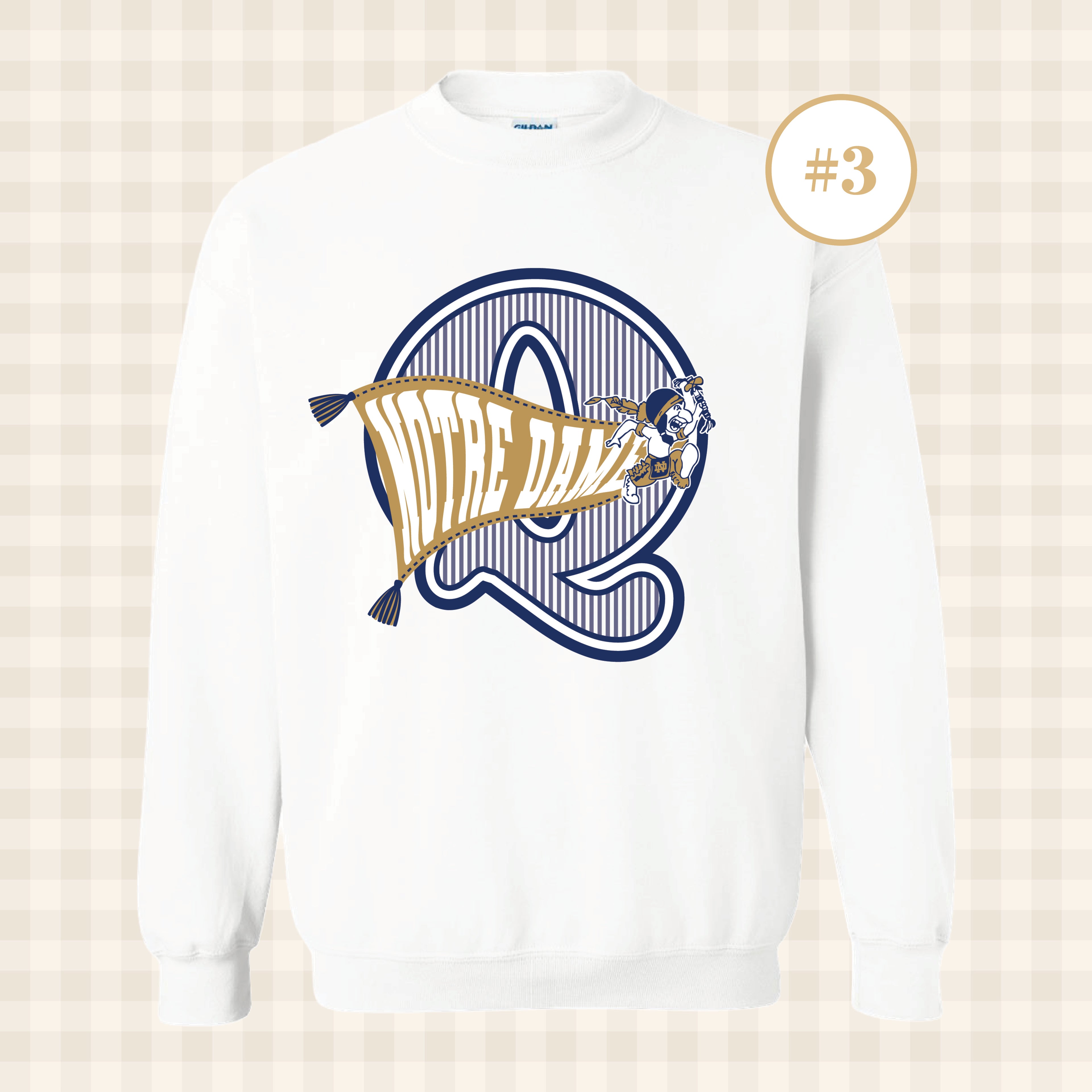 QND Raiders | Adult Size Crewneck Sweatshirt