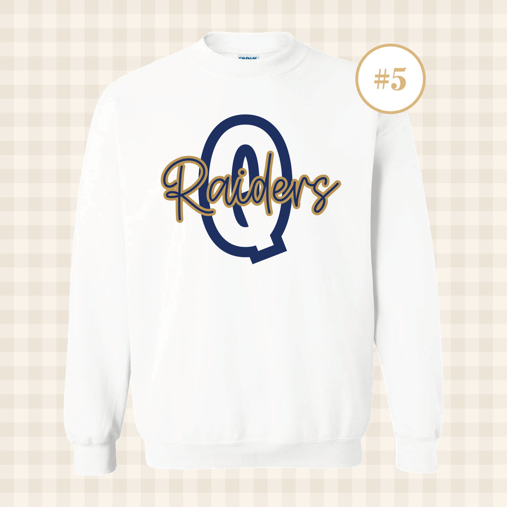 QND Raiders | Adult Size Crewneck Sweatshirt
