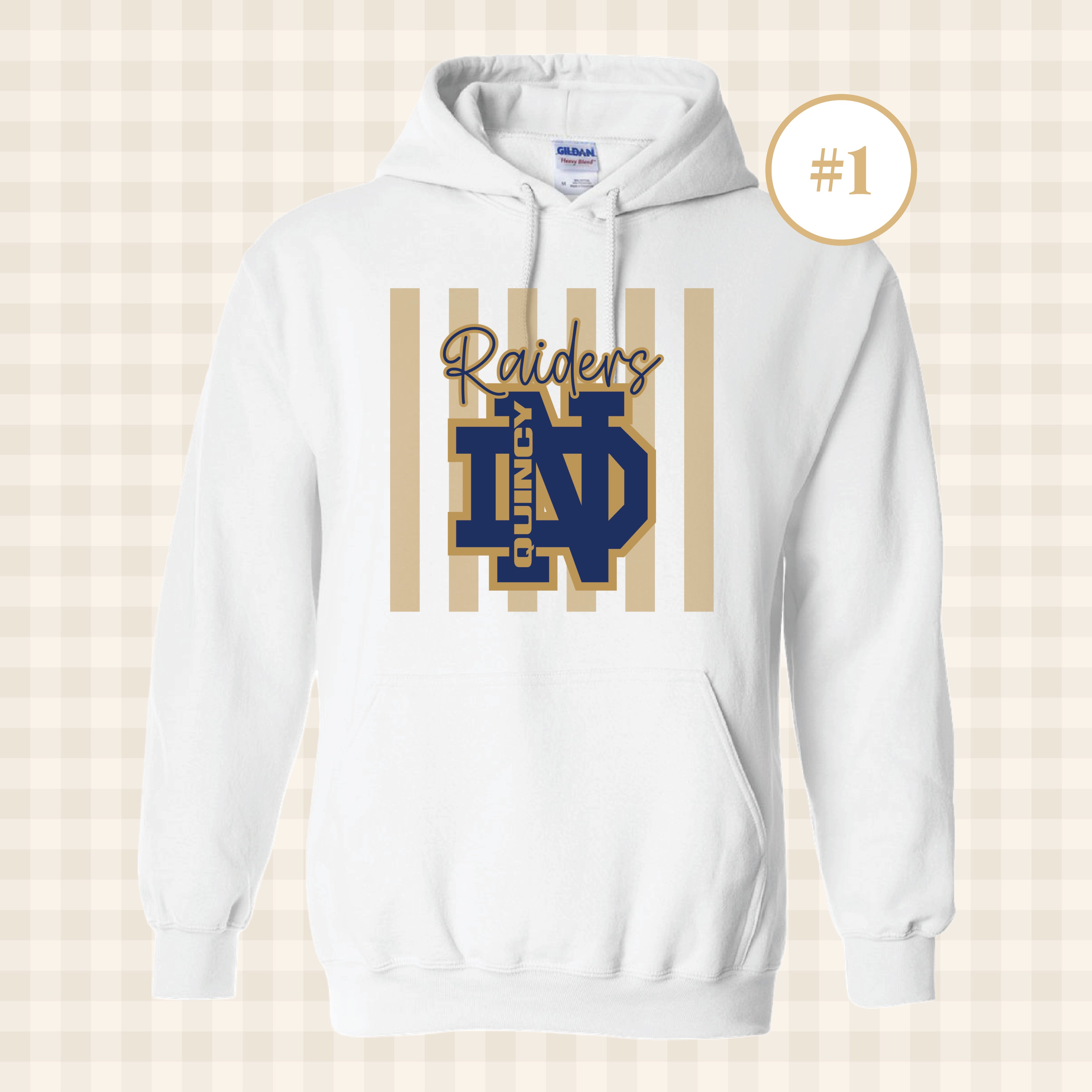 QND Raiders | Adult Size Hooded Sweatshirt