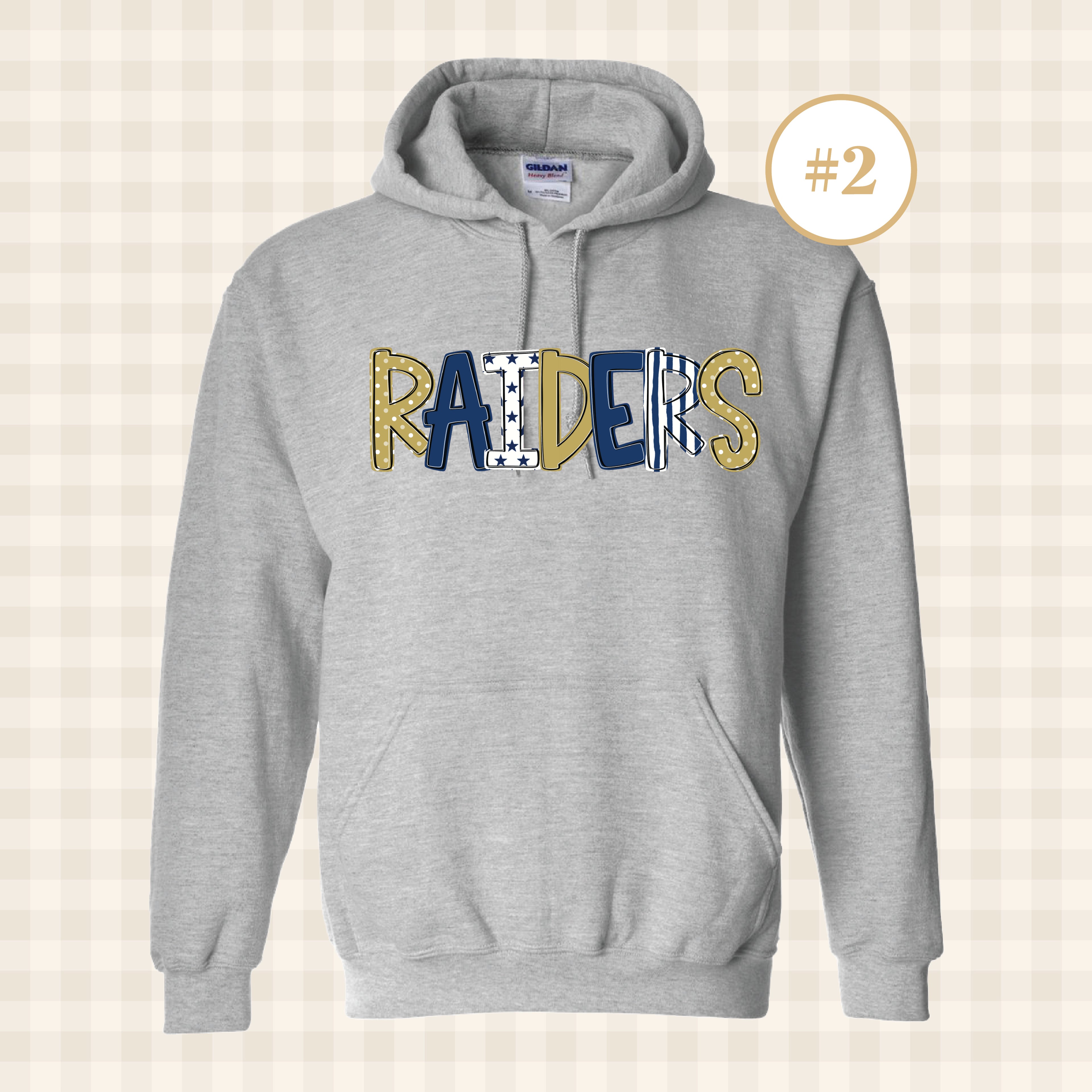 QND Raiders | Adult Size Hooded Sweatshirt