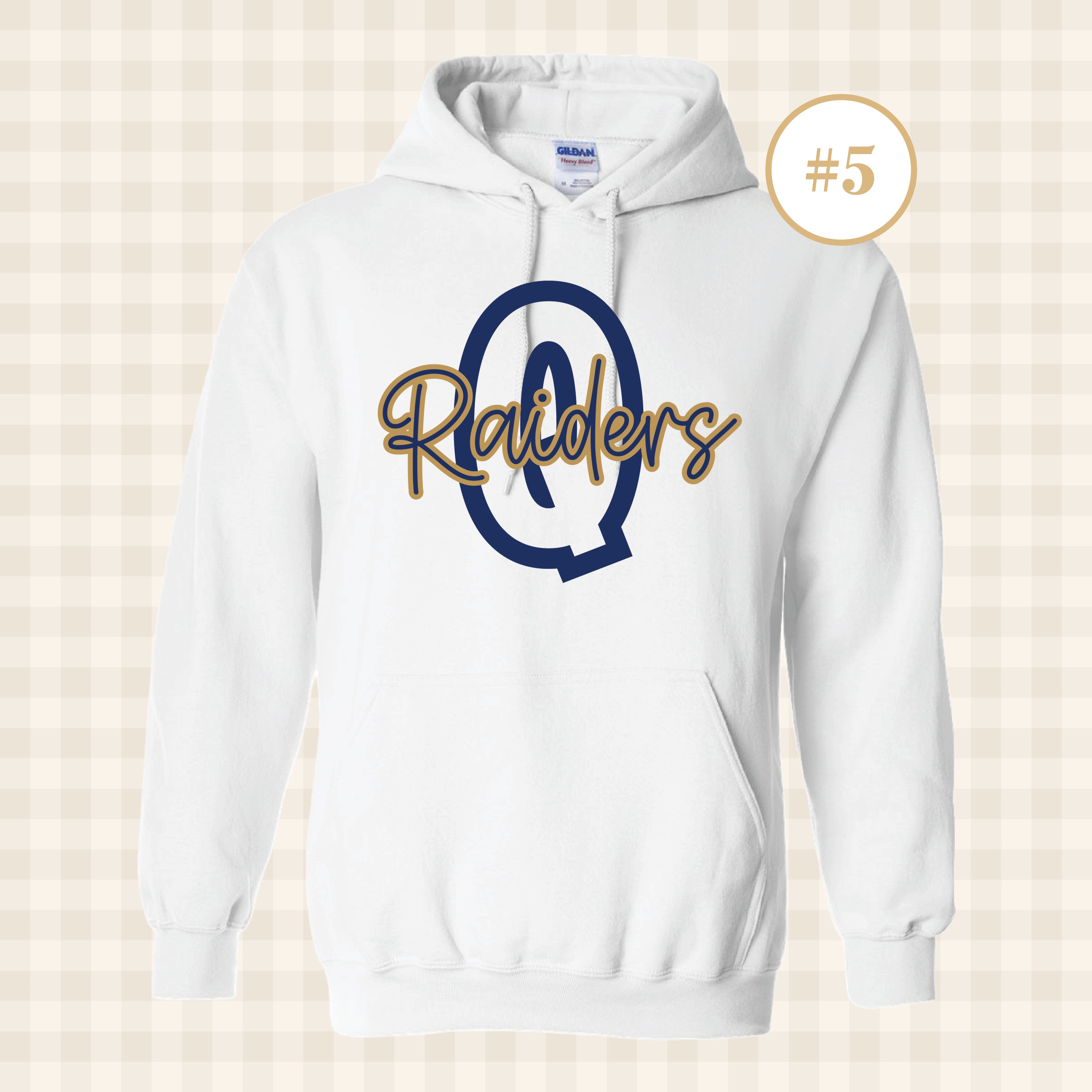 QND Raiders | Adult Size Hooded Sweatshirt