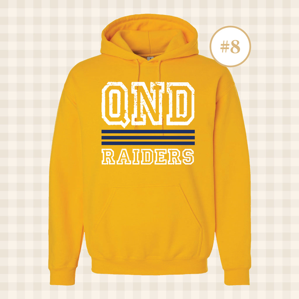 QND Raiders | Adult Size Hooded Sweatshirt
