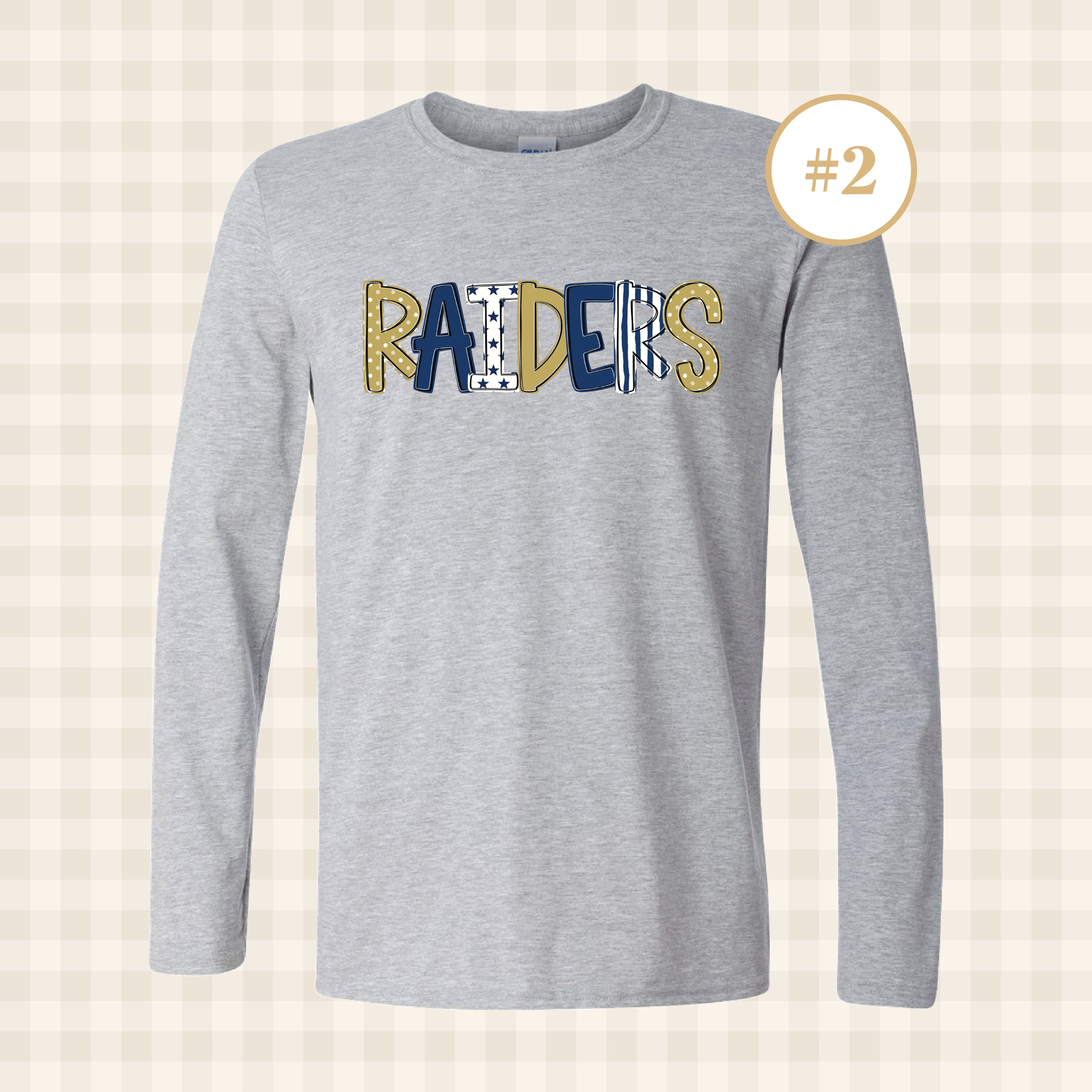 QND Raiders | Adult Size Long Sleeve T-Shirts