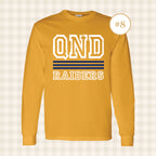 QND Raiders | Adult Size Long Sleeve T-Shirts