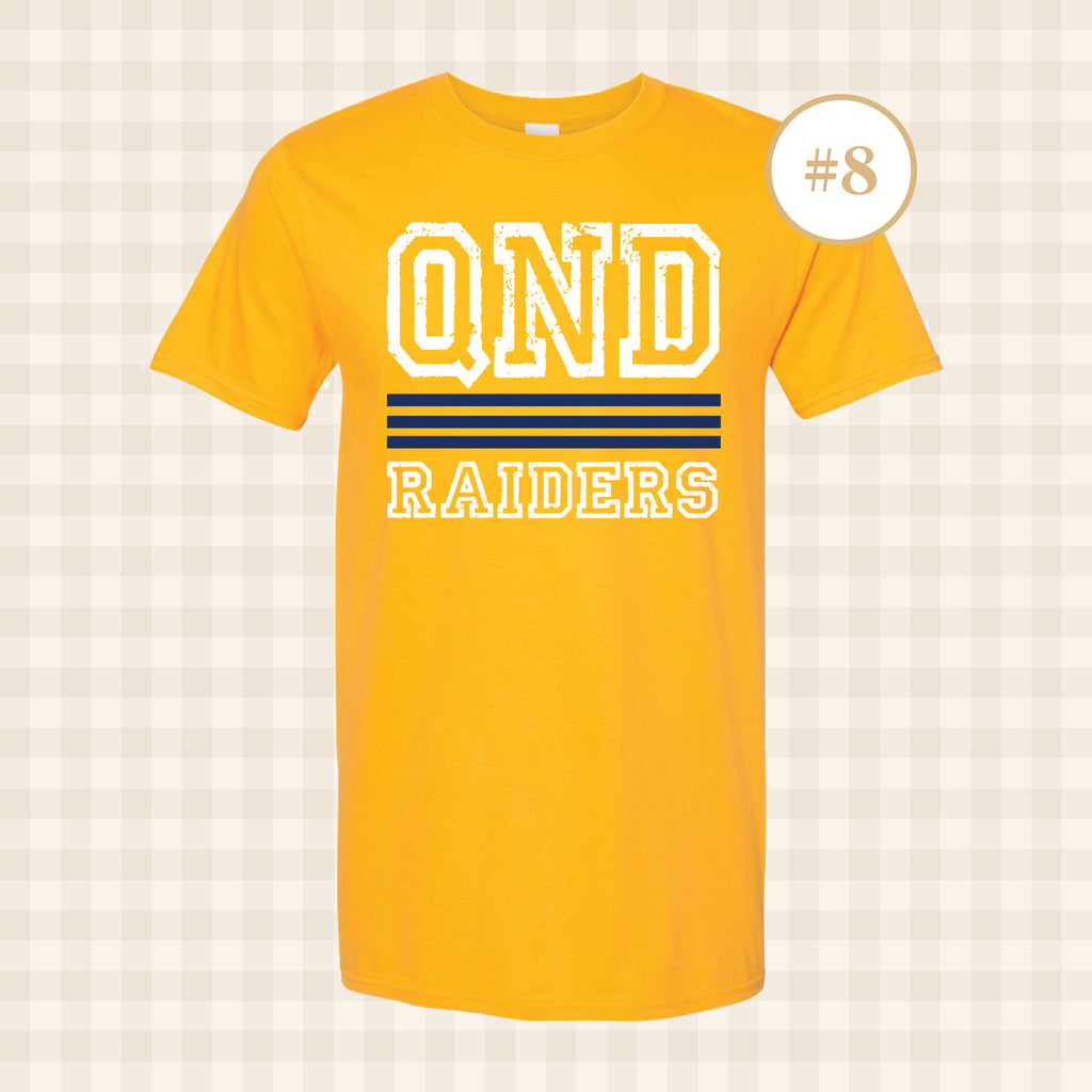 QND Raiders | Adult Size T-Shirts