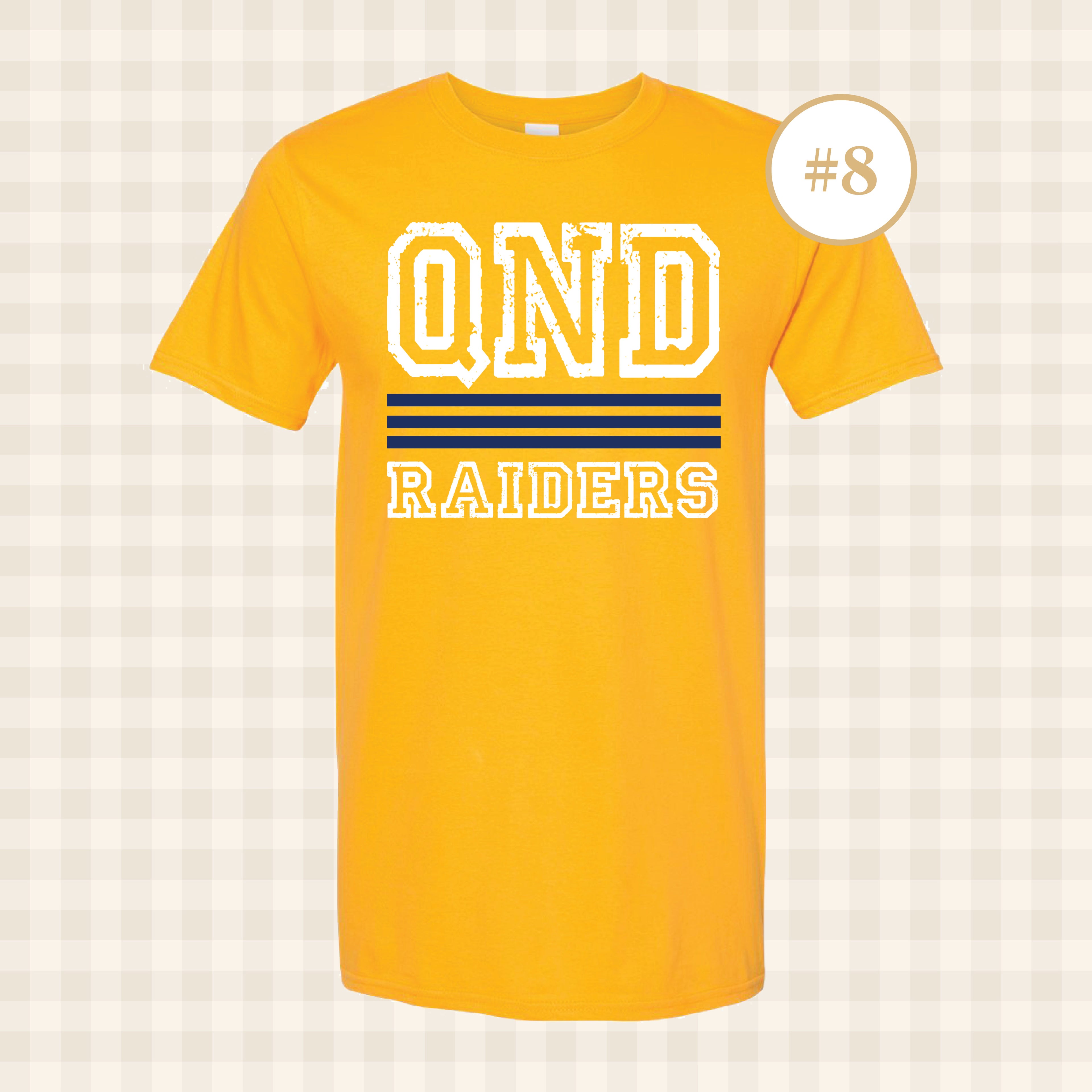 QND Raiders | Adult Size T-Shirts