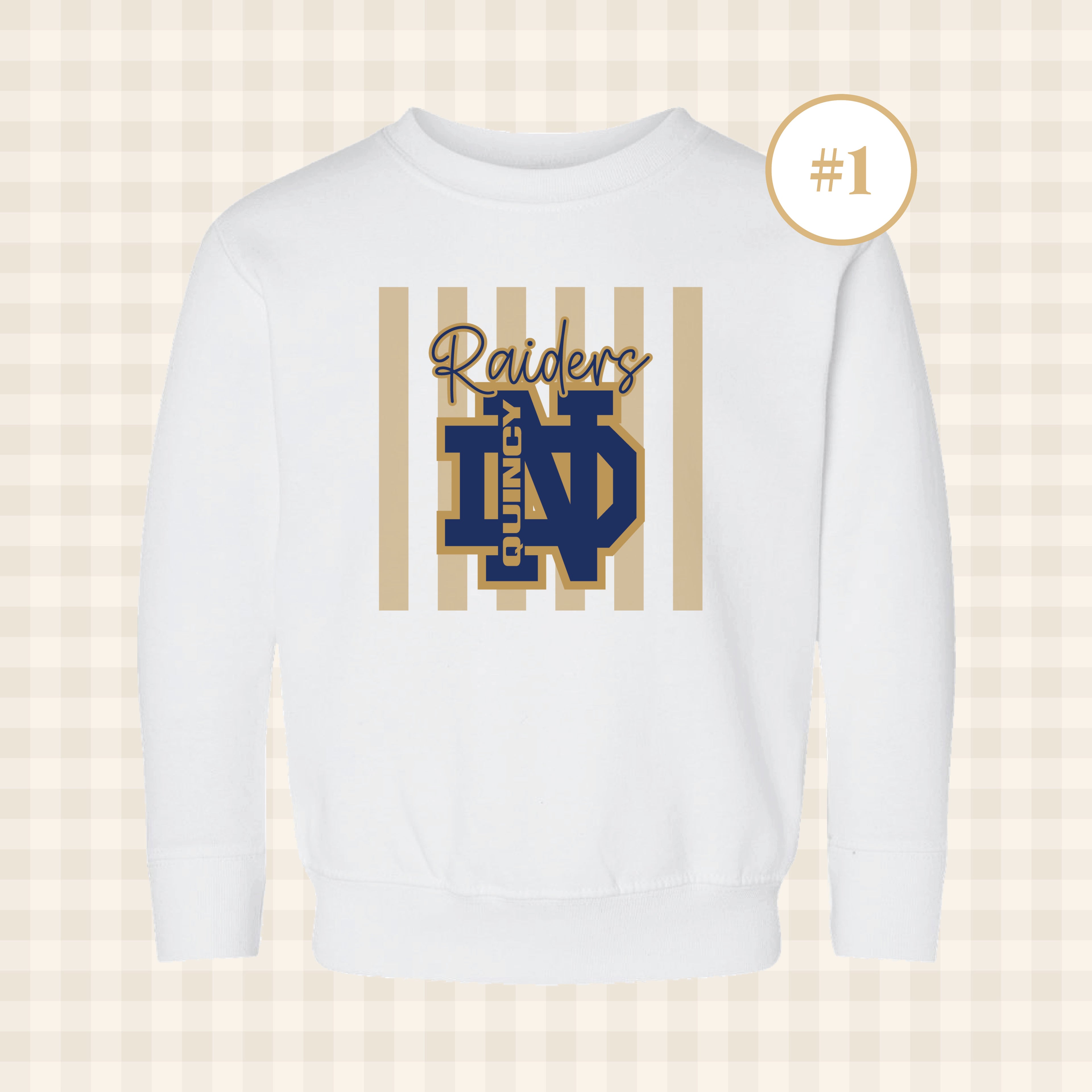 QND Raiders | Toddler Size Crewneck Sweatshirts