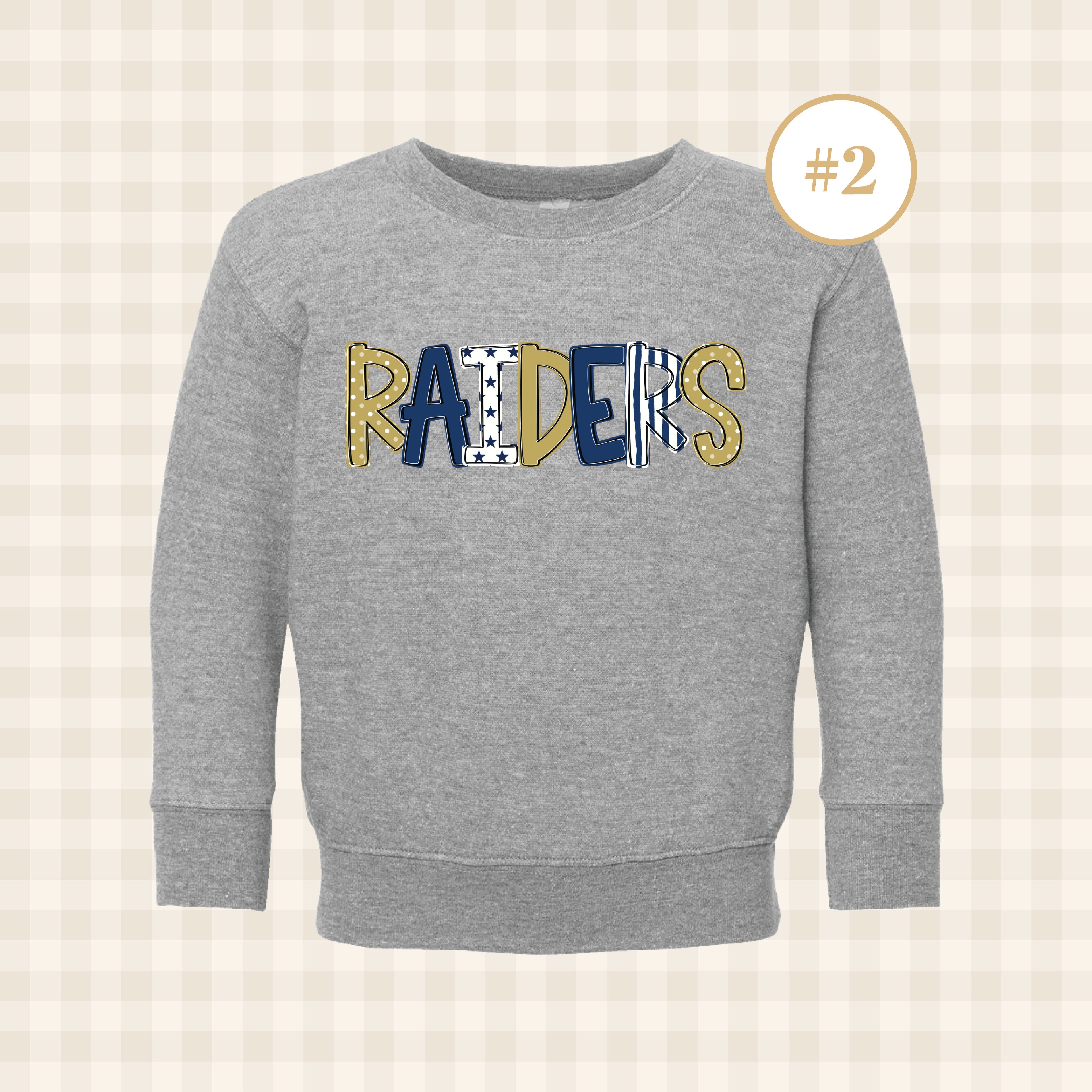 QND Raiders | Toddler Size Crewneck Sweatshirts