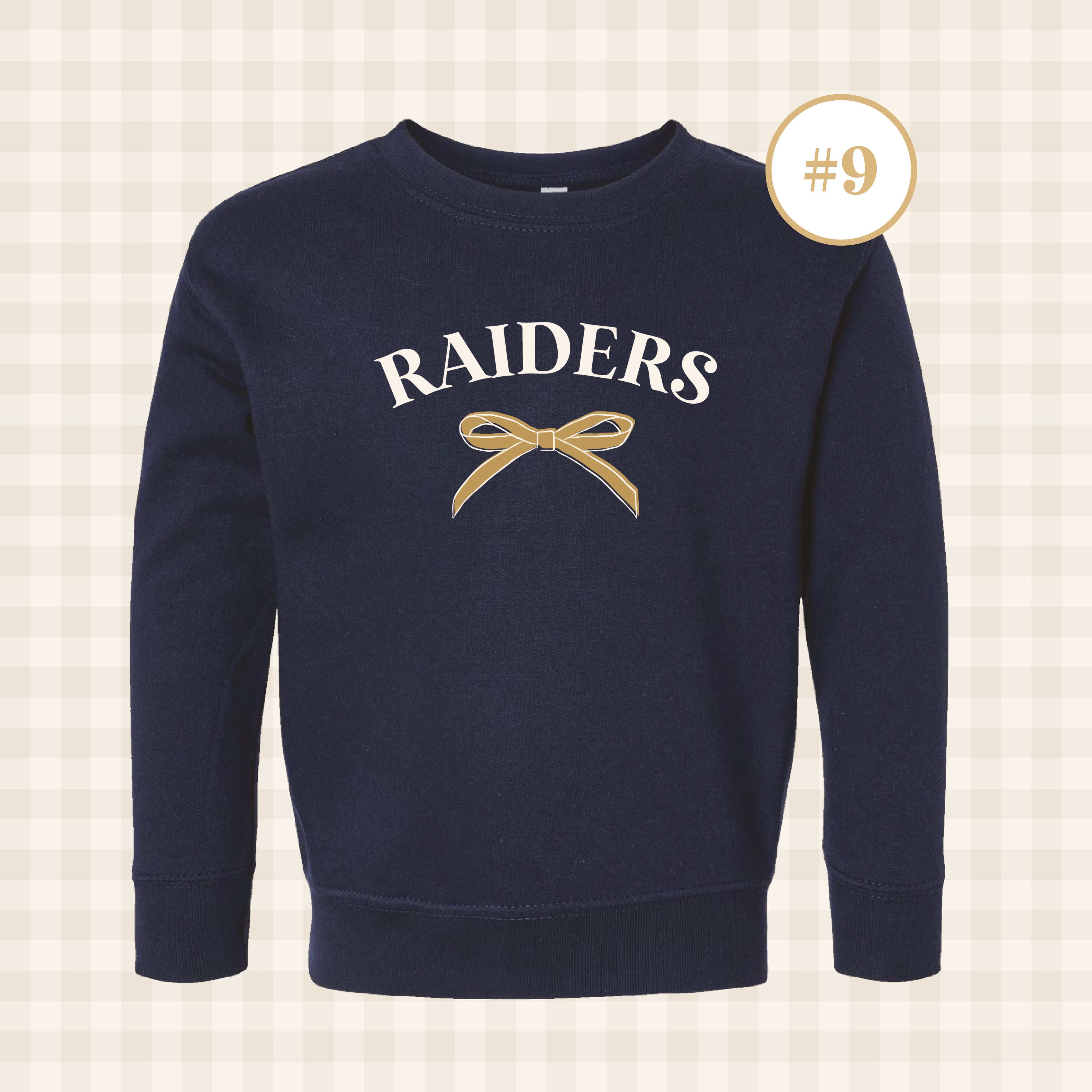 QND Raiders | Toddler Size Crewneck Sweatshirts