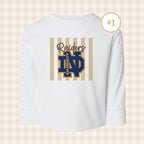 QND Raiders | Toddler Size Long Sleeve T-Shirts