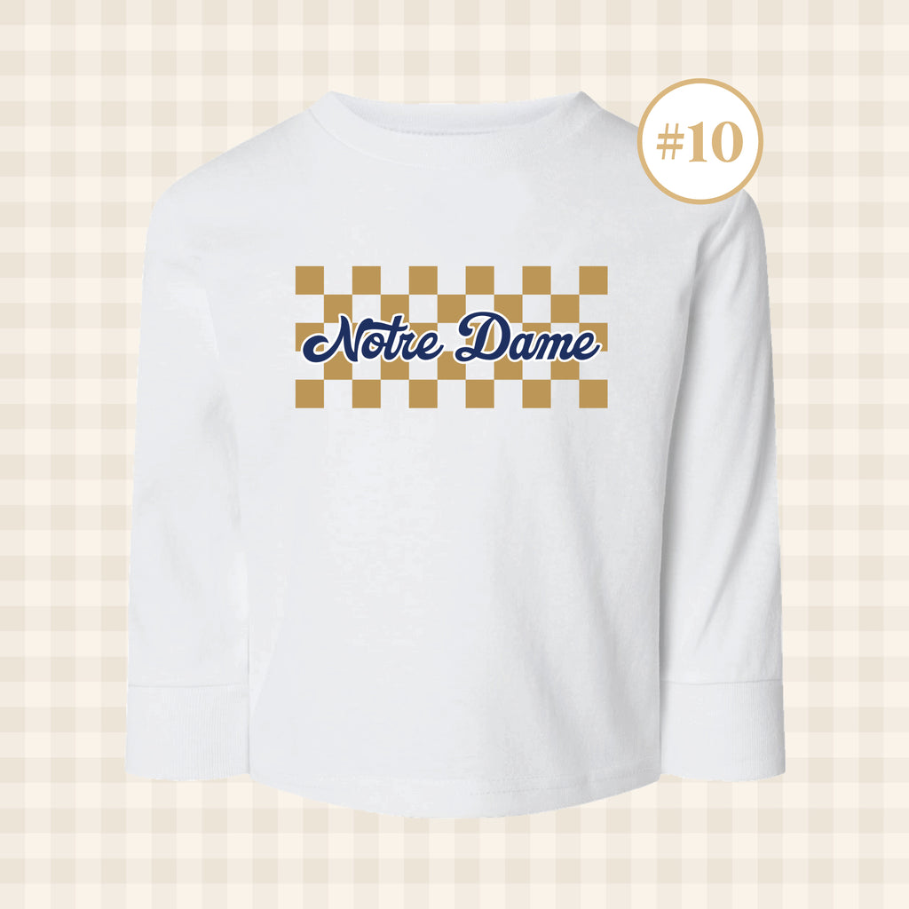 QND Raiders | Toddler Size Long Sleeve T-Shirts
