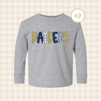 QND Raiders | Toddler Size Long Sleeve T-Shirts